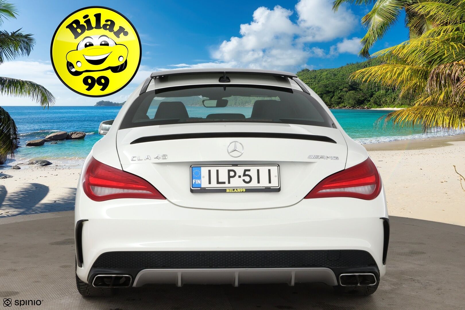 Mercedes-Benz CLA 45 AMG 2014 45 AMG 4Matic A / Distronic+ / H/K / Panorama / Sport-putkisto / BLIS / Muistipenkki / - / Suomi-auto / Ketju tarkistettu! / Tuoreesti huollettu / Huippusiisti! / - HULLU BLACKWEEK KORKOTARJOUS 2,49%