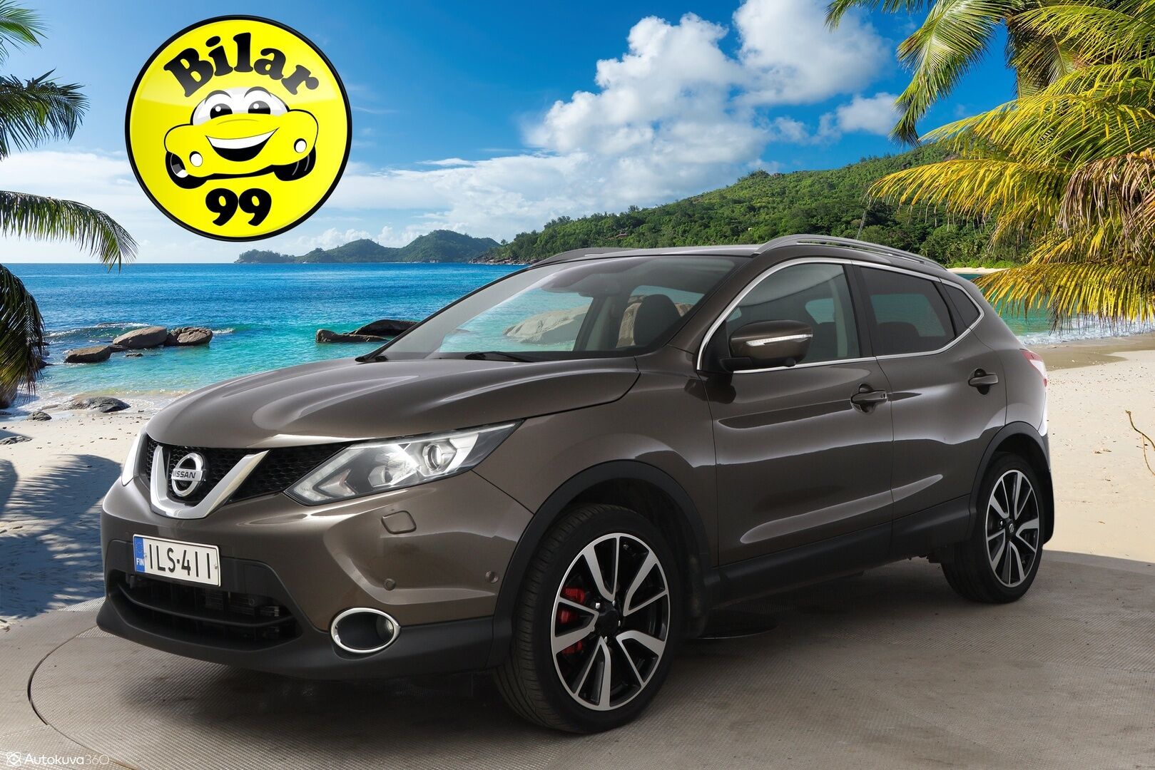 Nissan Qashqai 2014 1,6dCi Tekna 2WD Xtronic Driver Asst - Suomiauto / Lasikatto / 360-Kamera / Vetokoukku / Lämm.Tuulilasi / Adapt.LED / Lohko & Sisäpistoke / Hyvät varusteet!