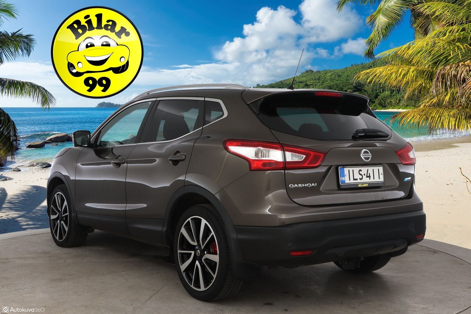 Nissan Qashqai 2014 1,6dCi Tekna 2WD Xtronic Driver Asst - Suomiauto / Lasikatto / 360-Kamera / Vetokoukku / Lämm.Tuulilasi / Adapt.LED / Lohko & Sisäpistoke / Hyvät varusteet!