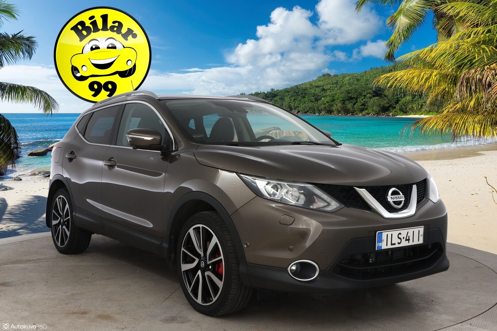 Nissan Qashqai 2014 1,6dCi Tekna 2WD Xtronic Driver Asst - Suomiauto / Lasikatto / 360-Kamera / Vetokoukku / Lämm.Tuulilasi / Adapt.LED / Lohko & Sisäpistoke / Hyvät varusteet!