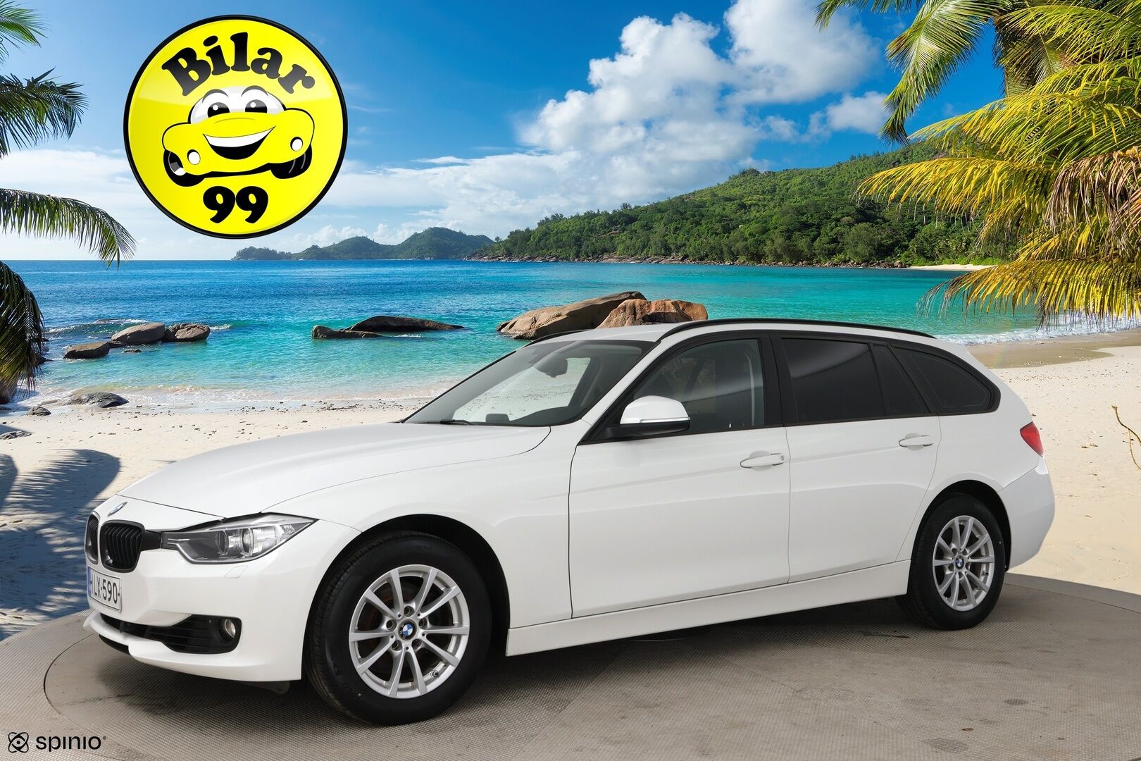 BMW 320 2015 F31 Touring 320i TwinPower Turbo A Limited xDrive Edition / Suomi-auto / Vakkari / Lohko+sisäp. / Sähkökontti / Koukku / - Todella hyvä huoltohistoria! / Siisti / 2x renkaat & vanteet / Puolinahat
