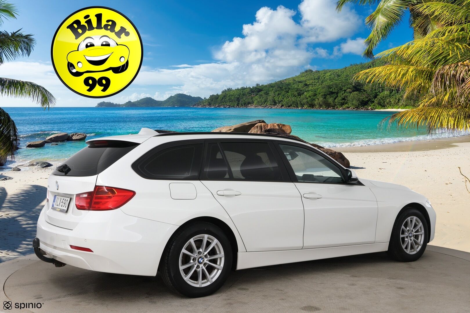 BMW 320 2015 F31 Touring 320i TwinPower Turbo A Limited xDrive Edition / Suomi-auto / Vakkari / Lohko+sisäp. / Sähkökontti / Koukku / - Todella hyvä huoltohistoria! / Siisti / 2x renkaat & vanteet / Puolinahat