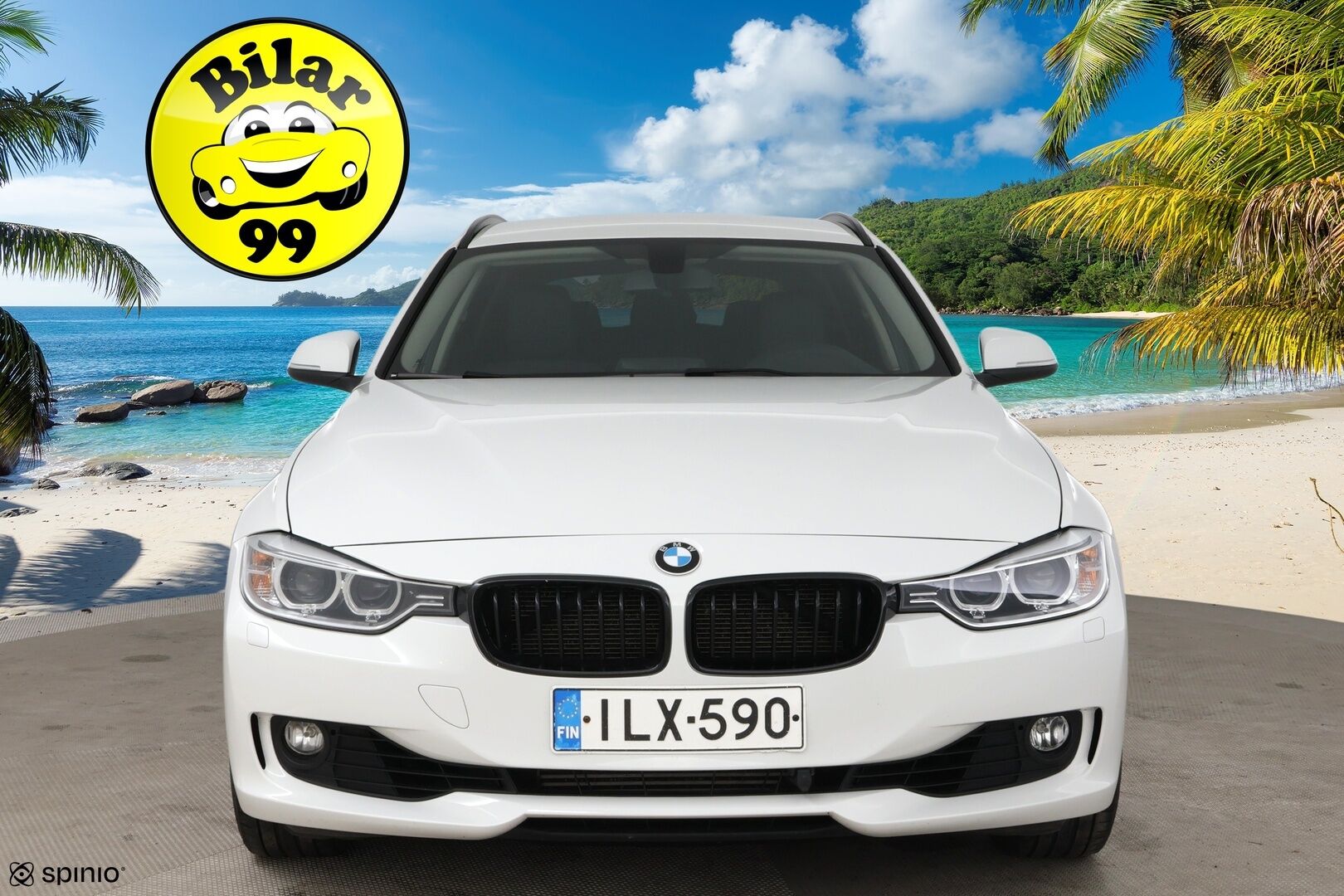 BMW 320 2015 F31 Touring 320i TwinPower Turbo A Limited xDrive Edition / Suomi-auto / Vakkari / Lohko+sisäp. / Sähkökontti / Koukku / - Todella hyvä huoltohistoria! / Siisti / 2x renkaat & vanteet / Puolinahat