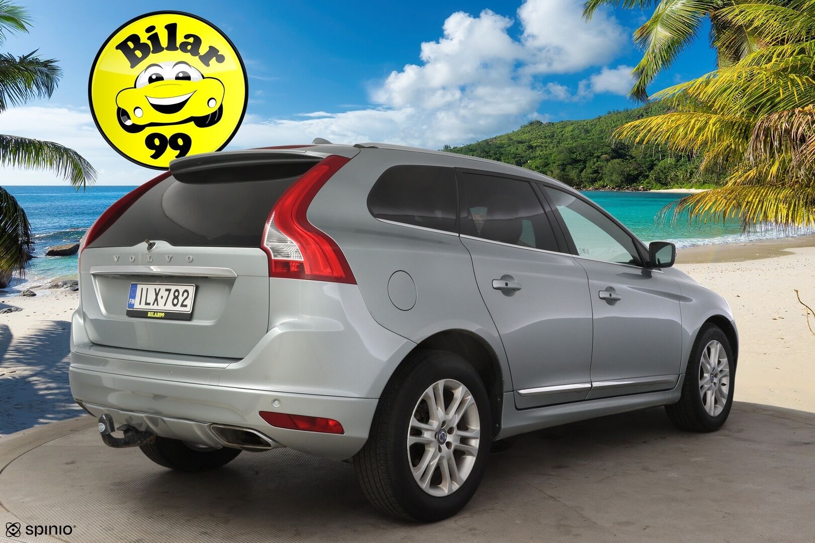 Volvo XC60 2015 D5 AWD Summum aut * Webasto / Vetokoukku / Kuskinpenkki Muistilla / Vakionopeudensäädin * - Aito Suomi-auto vetokoukulla kesän rientoihin!