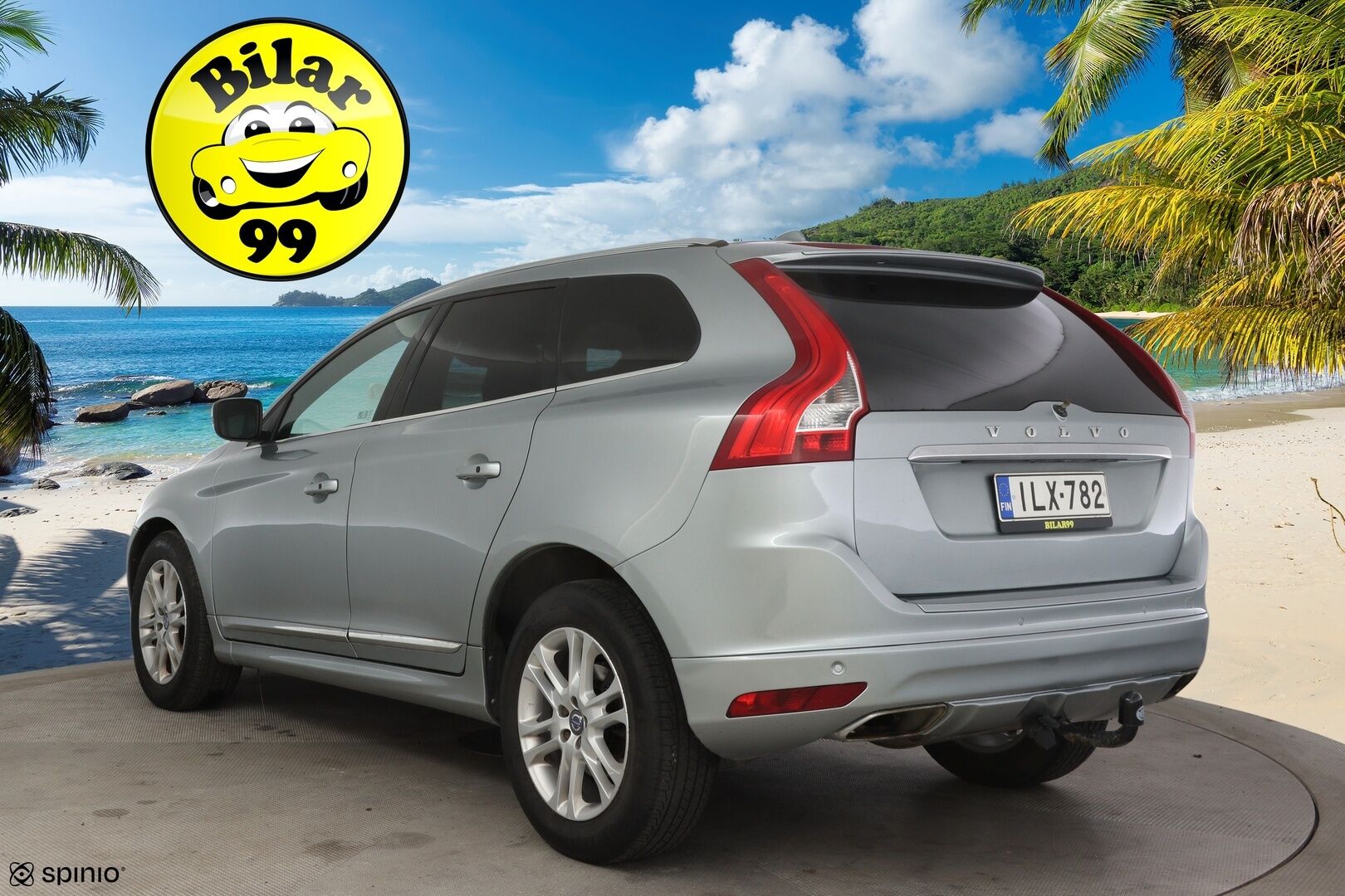 Volvo XC60 2015 D5 AWD Summum aut * Webasto / Vetokoukku / Kuskinpenkki Muistilla / Vakionopeudensäädin * - Aito Suomi-auto vetokoukulla kesän rientoihin!