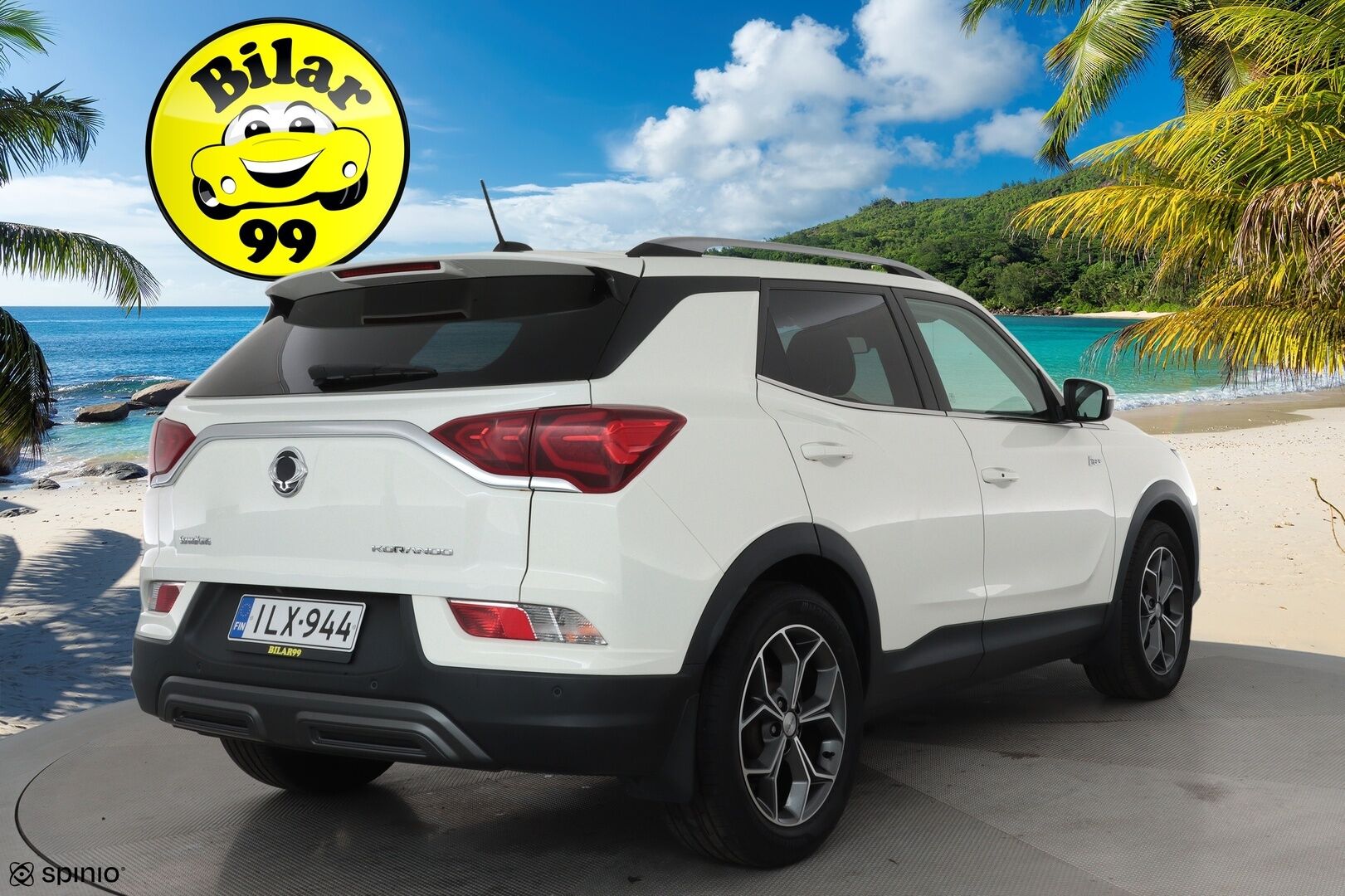 SsangYong Korando 2020 G1,5T 2WD 6AT QUARTZ **Lohkolämmitin / LED-valot / P.kamera / Kaistavahti / Navi / Puolinahat / KeylessGO** - Suomi-auto / Kahdet Renkaat