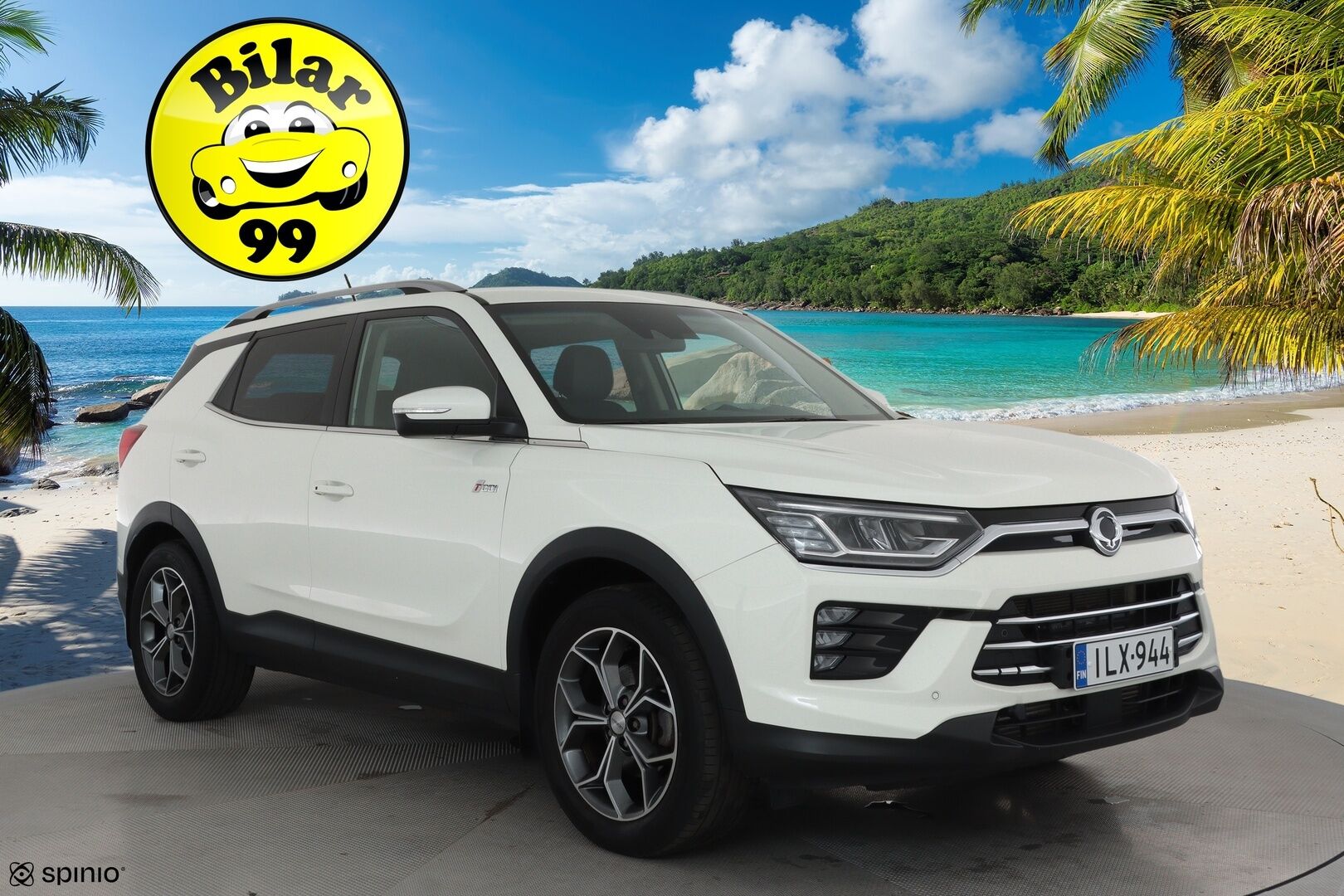 SsangYong Korando 2020 G1,5T 2WD 6AT QUARTZ **Lohkolämmitin / LED-valot / P.kamera / Kaistavahti / Navi / Puolinahat / KeylessGO** - Suomi-auto / Kahdet Renkaat