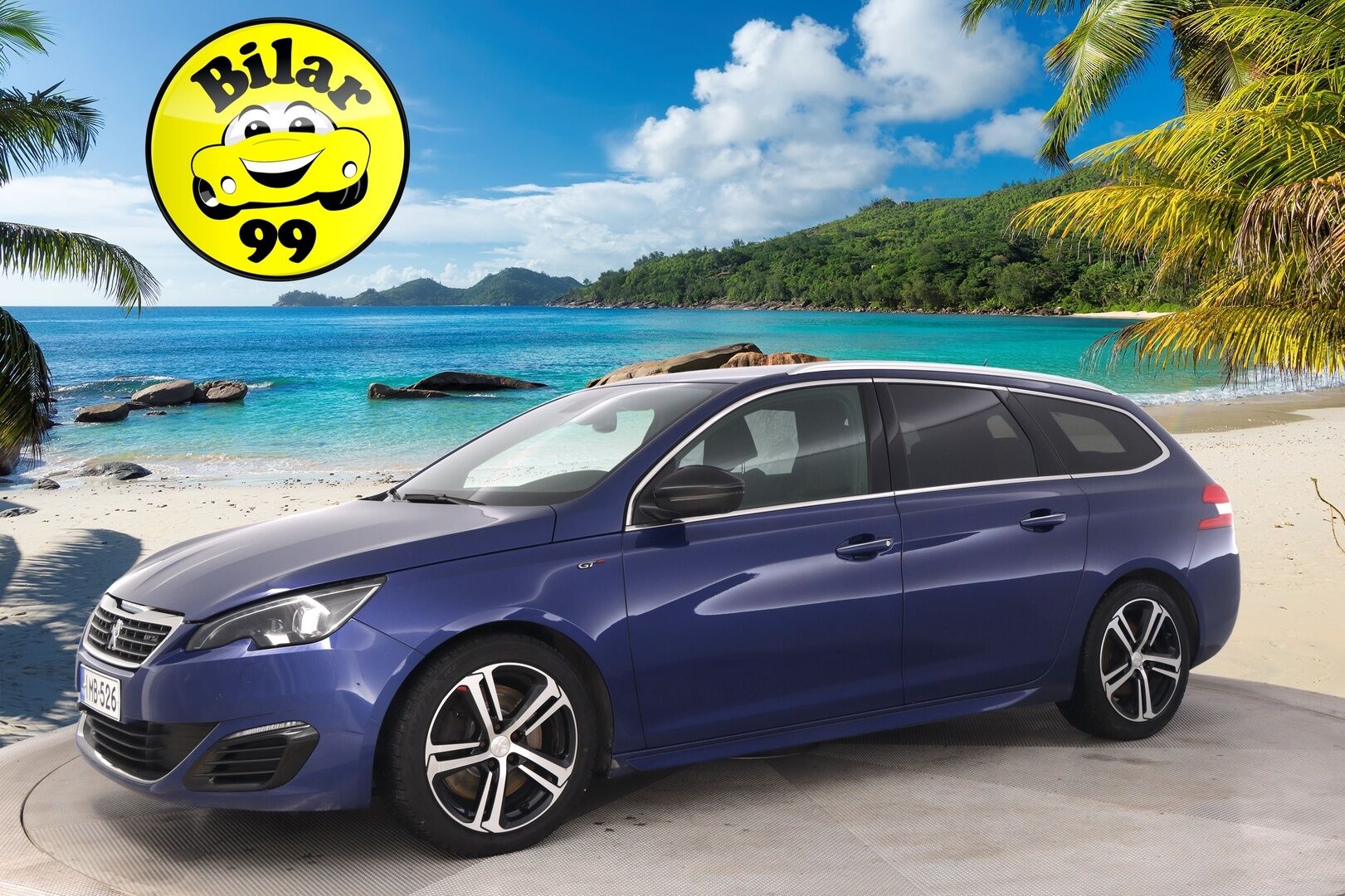 Peugeot 308 2015 SW GT THP 205 - Hierovat etuistuimet | Navi | Lohko | Juuri huollettu | Vakkari | Nahka-alcantara