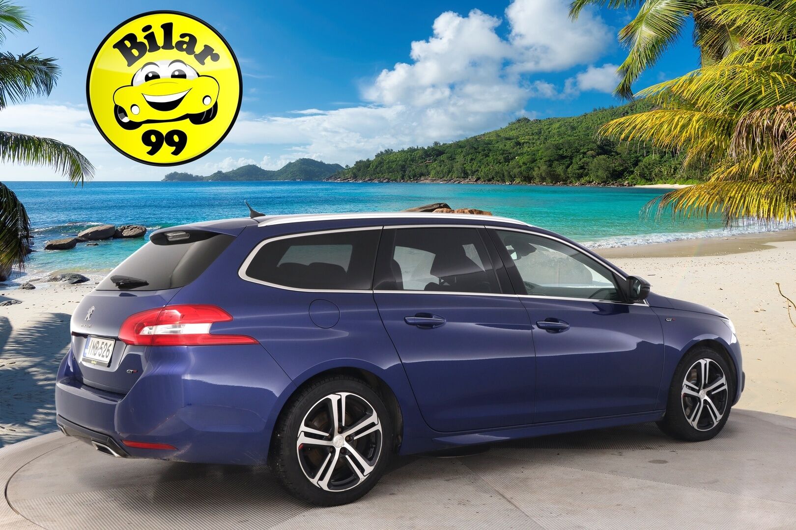 Peugeot 308 2015 SW GT THP 205 - Hierovat etuistuimet | Navi | Lohko | Juuri huollettu | Vakkari | Nahka-alcantara