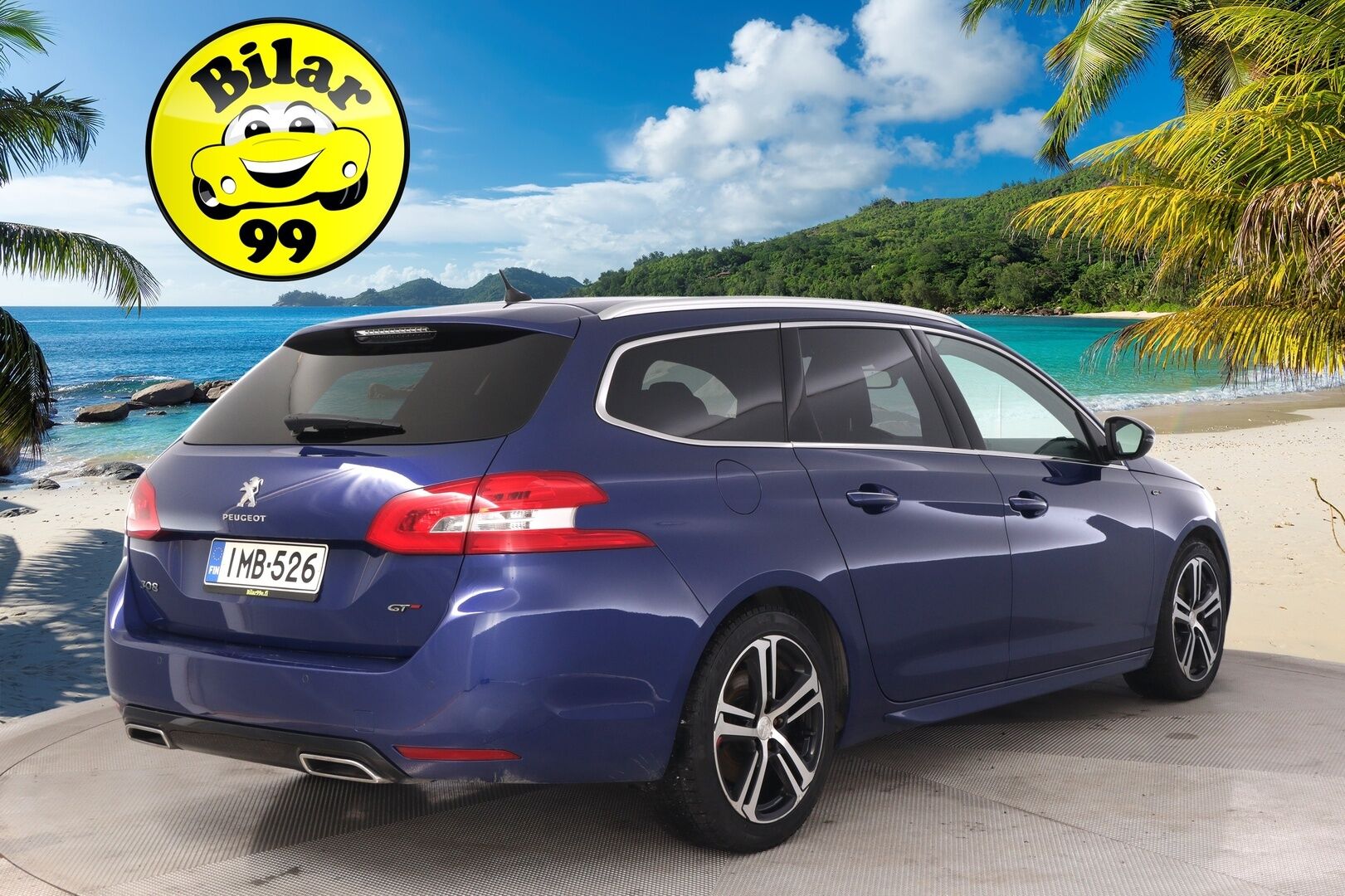 Peugeot 308 2015 SW GT THP 205 - Hierovat etuistuimet | Navi | Lohko | Juuri huollettu | Vakkari | Nahka-alcantara