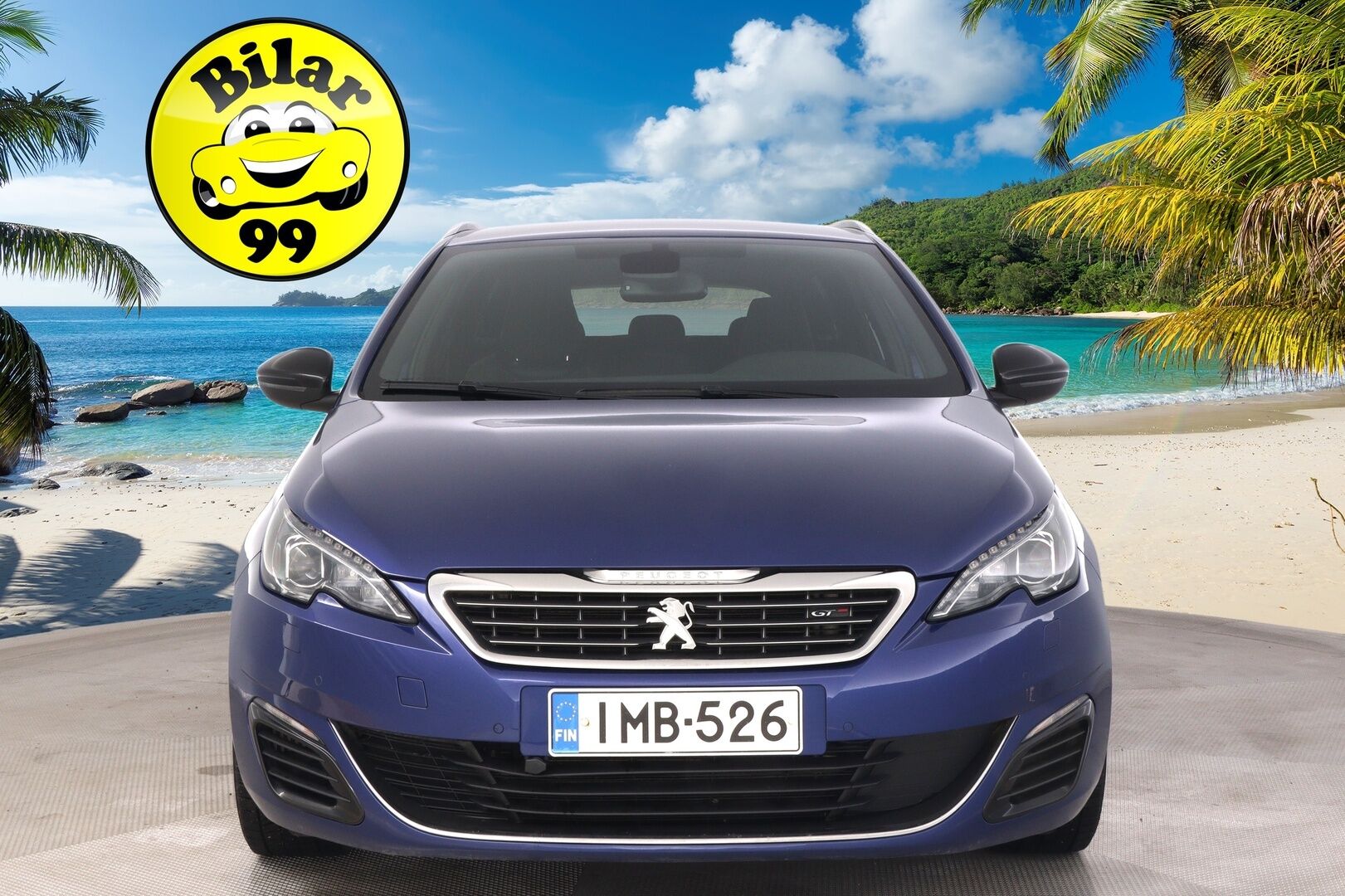Peugeot 308 2015 SW GT THP 205 - Hierovat etuistuimet | Navi | Lohko | Juuri huollettu | Vakkari | Nahka-alcantara