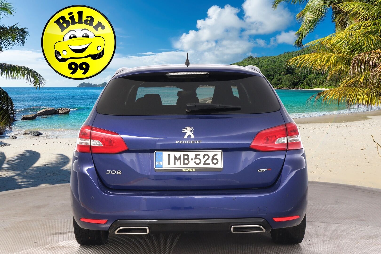 Peugeot 308 2015 SW GT THP 205 - Hierovat etuistuimet | Navi | Lohko | Juuri huollettu | Vakkari | Nahka-alcantara