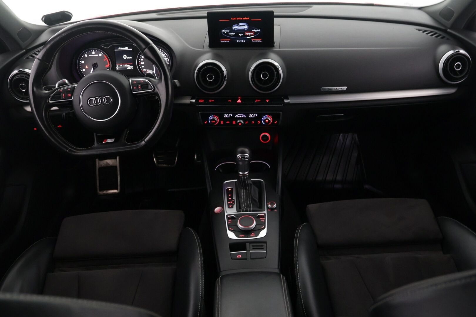 Audi S3 2015 Sportback 2,0 TFSI 221 kW quattro S tronic - | ACC | Suomi-auto | Maxton | Nahka-alcantra | Navi | 