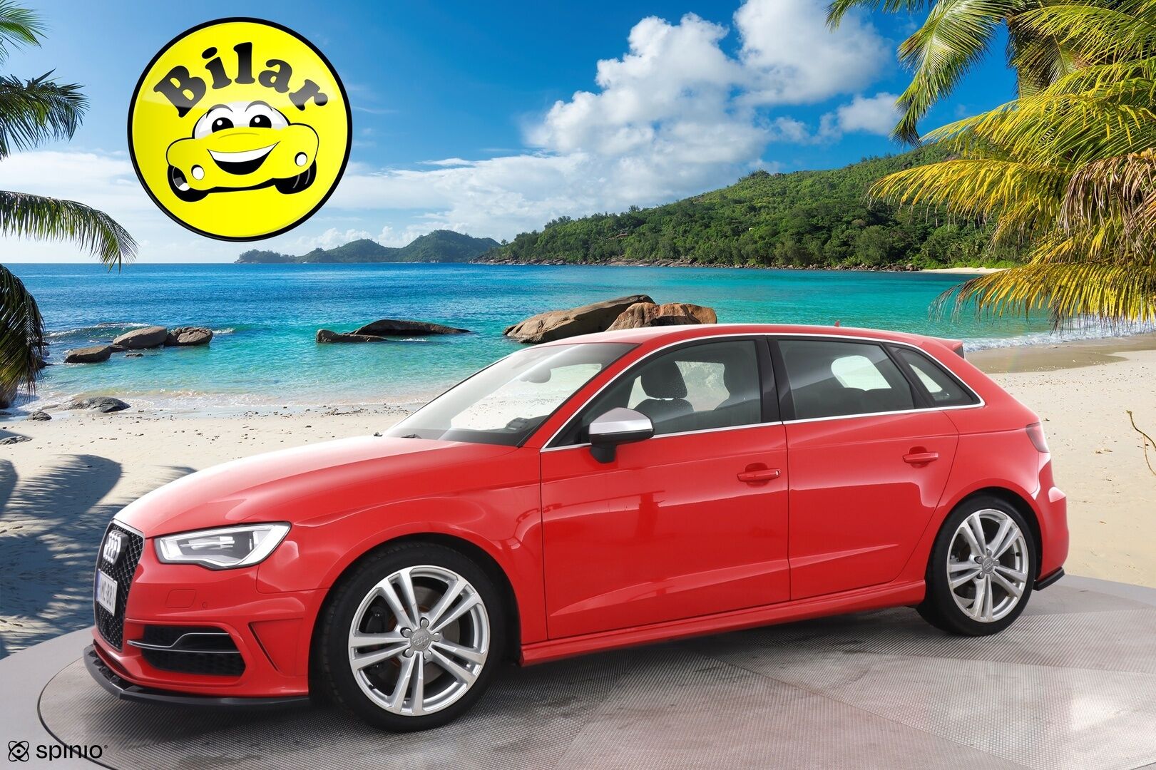 Audi S3 2015 Sportback 2,0 TFSI 221 kW quattro S tronic - | ACC | Suomi-auto | Maxton | Nahka-alcantra | Navi | 