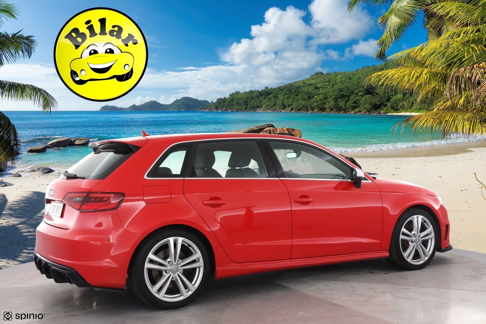 Audi S3 2015 Sportback 2,0 TFSI 221 kW quattro S tronic - | ACC | Suomi-auto | Maxton | Nahka-alcantra | Navi | 