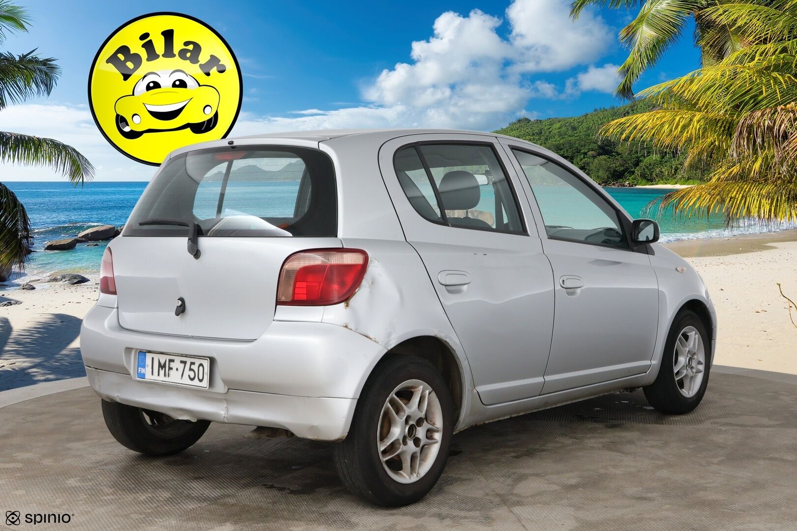 Toyota Yaris 2002 4D YARIS HATCHBACK - YritysOutlet - Myydään vain yrityksille