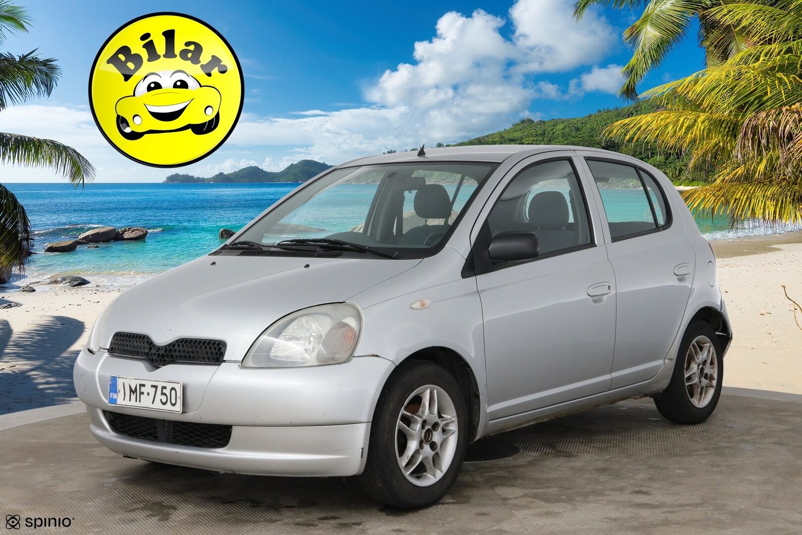 Toyota Yaris 2002 4D YARIS HATCHBACK - YritysOutlet - Myydään vain yrityksille