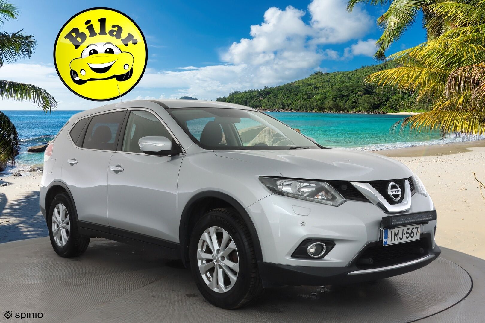 Nissan X-Trail 2016 DIG-T 163 Acenta 2WD 6 MT E6 - | Koukku | Vakkari | BT | LED -lisävalo | Lohko + sisälämmitin | Aut. ilmastointi | P.tutkat | 2x renkaat aluin | Suomiauto | Huoltokirja | 