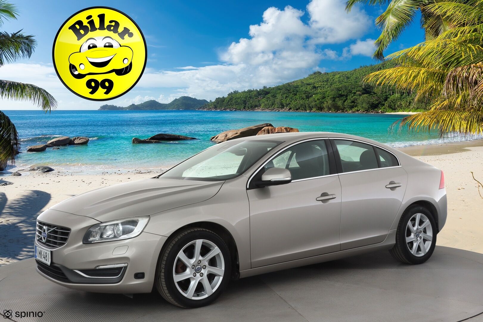 Volvo S60 2015 D4 Summum aut * Vakkari / Webasto / Muistipenkki / P.kamera / Puolinahat / Navi / Digimittaristo / Xenon / Keyless * - 1.Om Suomi-auto / Kahdet renkaat aluvanteilla / Merkkihuollettu / Huippusiisti