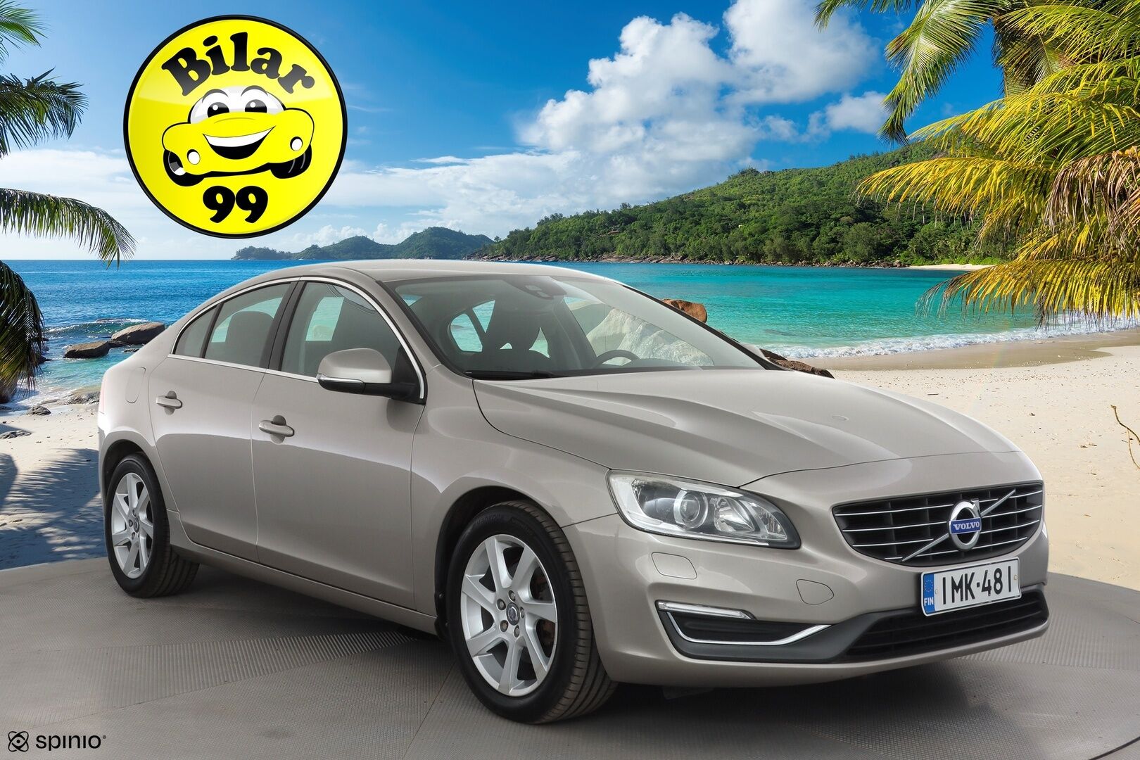Volvo S60 2015 D4 Summum aut * Vakkari / Webasto / Muistipenkki / P.kamera / Puolinahat / Navi / Digimittaristo / Xenon / Keyless * - 1.Om Suomi-auto / Kahdet renkaat aluvanteilla / Merkkihuollettu / Huippusiisti