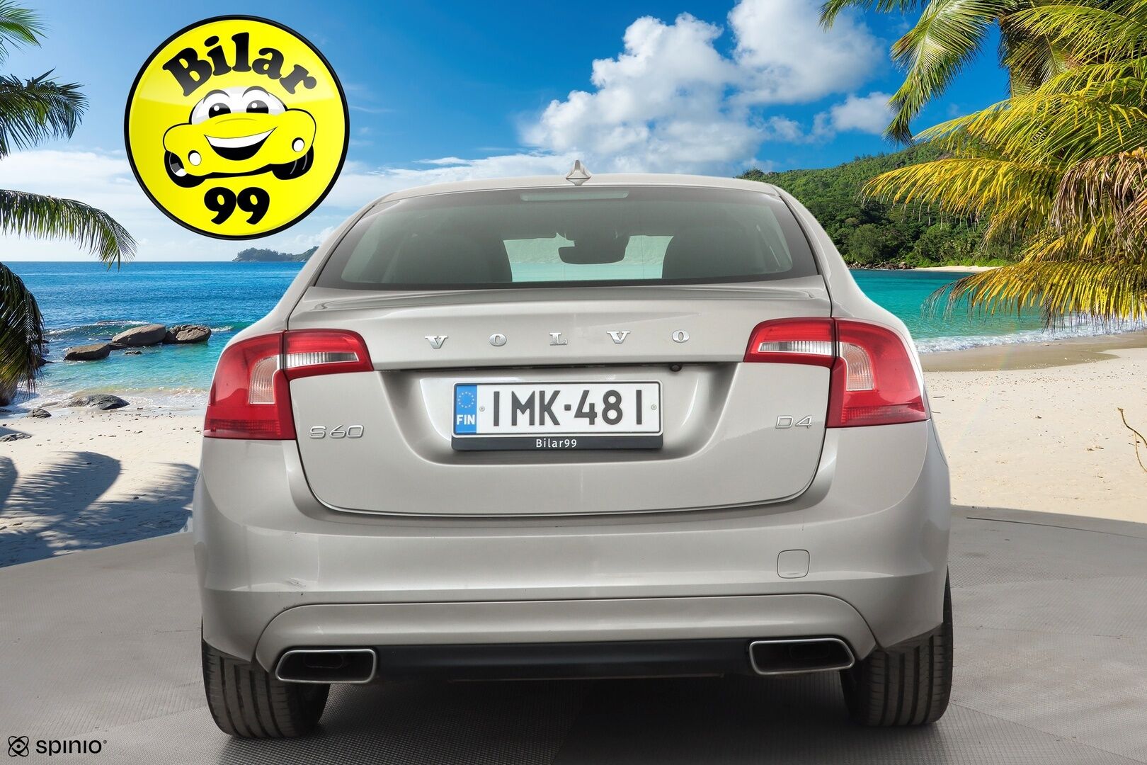 Volvo S60 2015 D4 Summum aut * Vakkari / Webasto / Muistipenkki / P.kamera / Puolinahat / Navi / Digimittaristo / Xenon / Keyless * - 1.Om Suomi-auto / Kahdet renkaat aluvanteilla / Merkkihuollettu / Huippusiisti