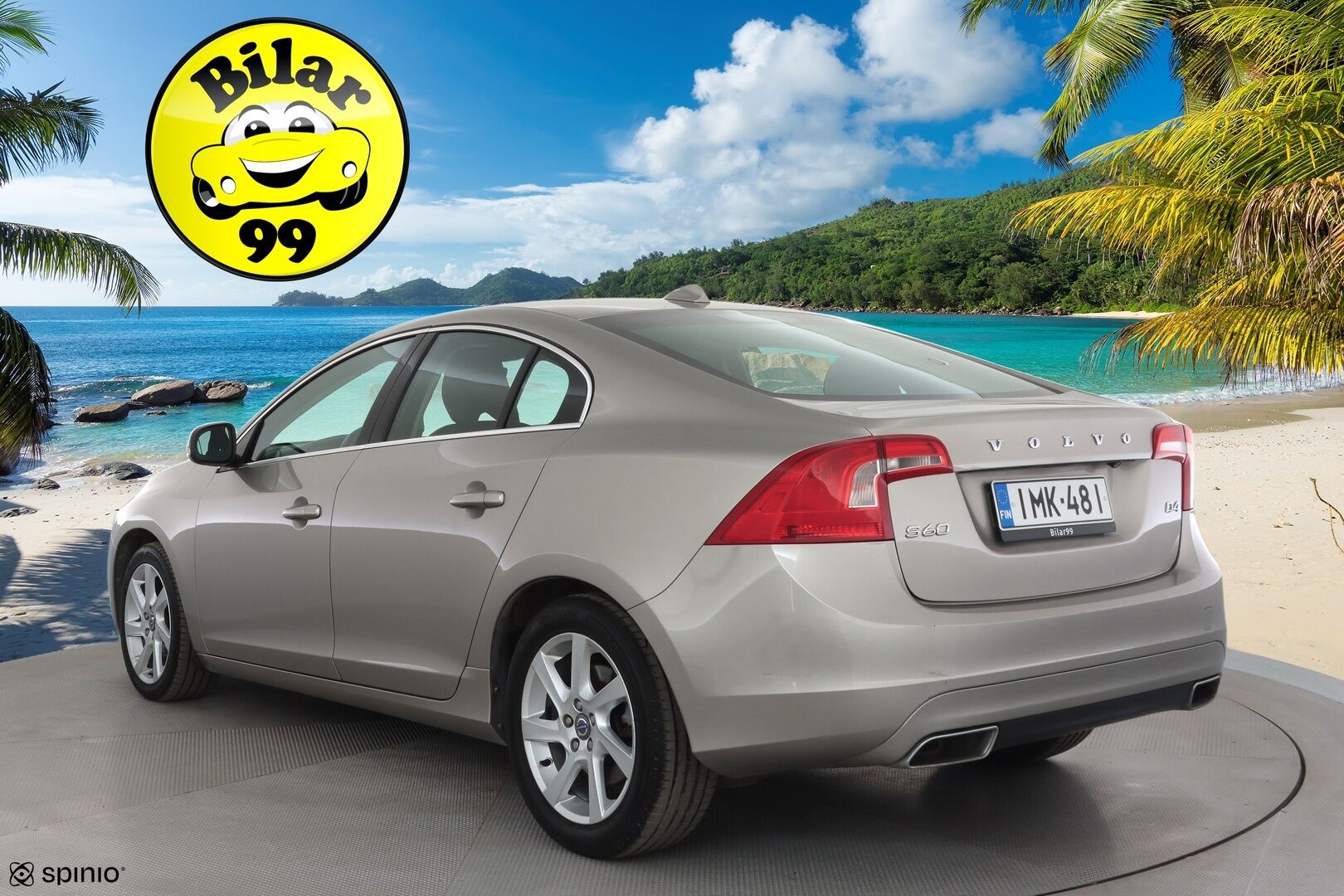Volvo S60 2015 D4 Summum aut * Vakkari / Webasto / Muistipenkki / P.kamera / Puolinahat / Navi / Digimittaristo / Xenon / Keyless * - 1.Om Suomi-auto / Kahdet renkaat aluvanteilla / Merkkihuollettu / Huippusiisti