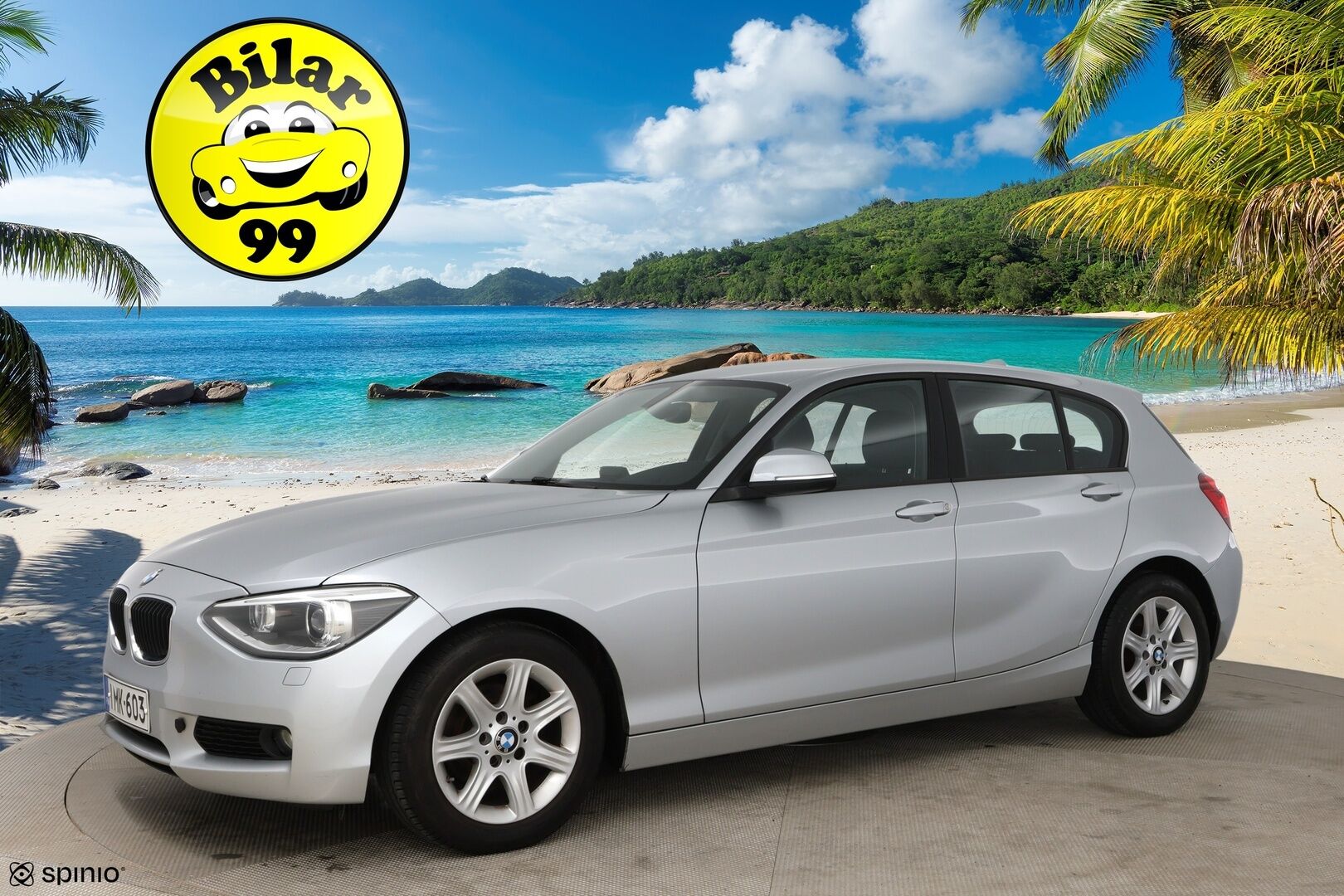BMW 116 2014 F20 Hatchback 116i TwinPower Turbo A Business Aut / Vetokoukku / Xenon / Vakkari / P-tutka - 2x BMW:n aluvanteet / Suomi-auto / Lohkolämmitin sisäpistokkeella 