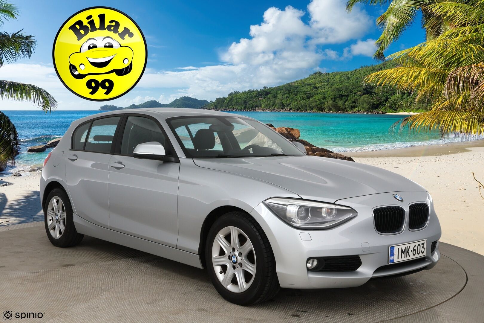 BMW 116 2014 F20 Hatchback 116i TwinPower Turbo A Business Aut / Vetokoukku / Xenon / Vakkari / P-tutka - 2x BMW:n aluvanteet / Suomi-auto / Lohkolämmitin sisäpistokkeella 