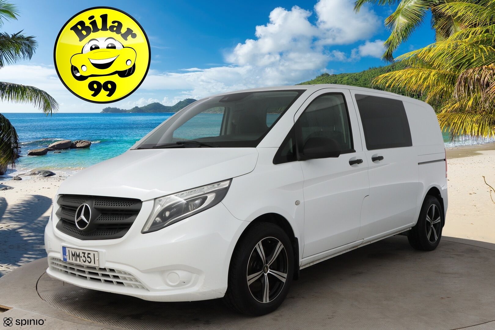 Mercedes-Benz Vito 2016 114CDI 4x4-3,05/32K * Webasto / Peruutuskamera / Koukku / ILS LED / Vanerointi / Tulossa Myyntiin! - Osta nyt, maksa vasta ensi vuonna