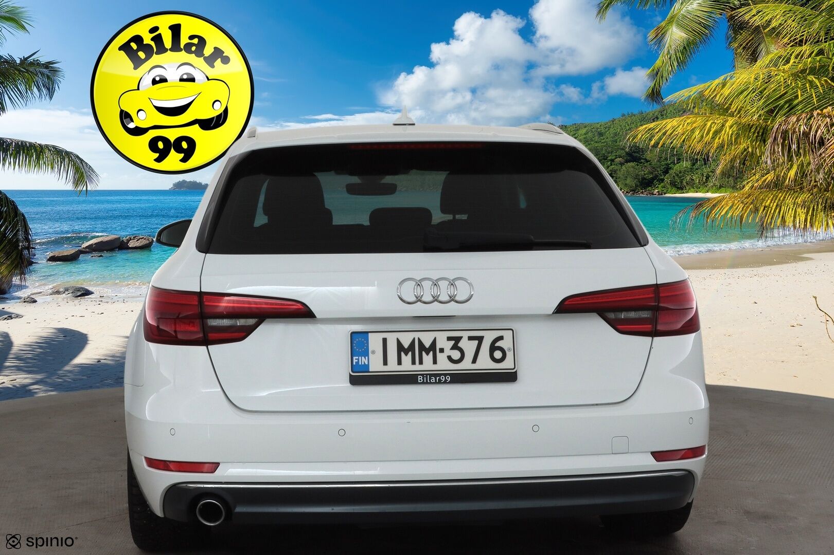 Audi A4 2016 Avant Business Sport 2,0 TDI 110 kW S tronic * Webasto / Matrix LED / Vakkari / Apple&Android / Sporttipenkit / P.tutkat / Koukku * - Alletaittuva koukku / Seuraava huolto 3/2027! / 