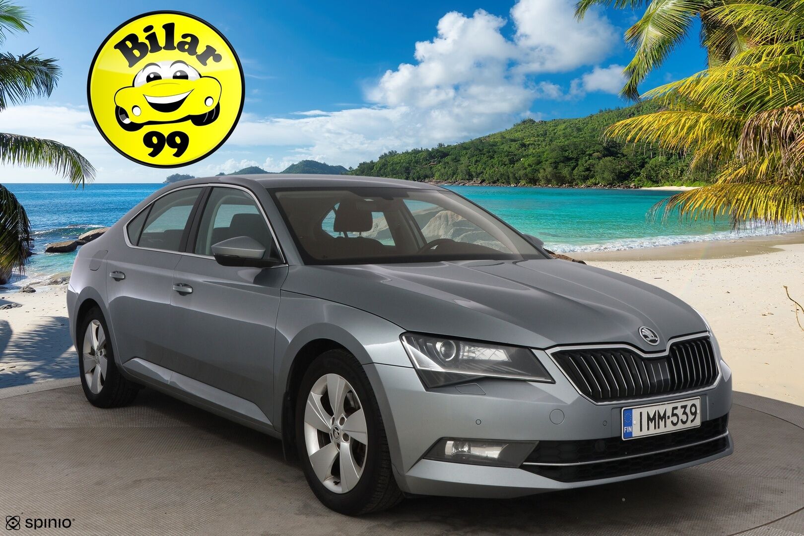 Skoda Superb 2016 2,0 TDI 150 Ambition DSG Autom. * Suomiauto / Webasto / Vetokoukku / Lohko & Sisäpistoke - Jakopää tehty / 2x Renkaat aluvantein / Juuri tullut Tampereelle! - HULLU BLACKWEEK KORKOTARJOUS 2,49%