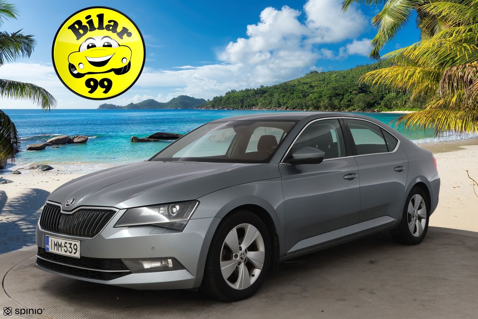Skoda Superb 2016 2,0 TDI 150 Ambition DSG Autom. * Suomiauto / Webasto / Vetokoukku / Lohko & Sisäpistoke - Jakopää tehty / 2x Renkaat aluvantein / Juuri tullut Tampereelle! - HULLU BLACKWEEK KORKOTARJOUS 2,49%
