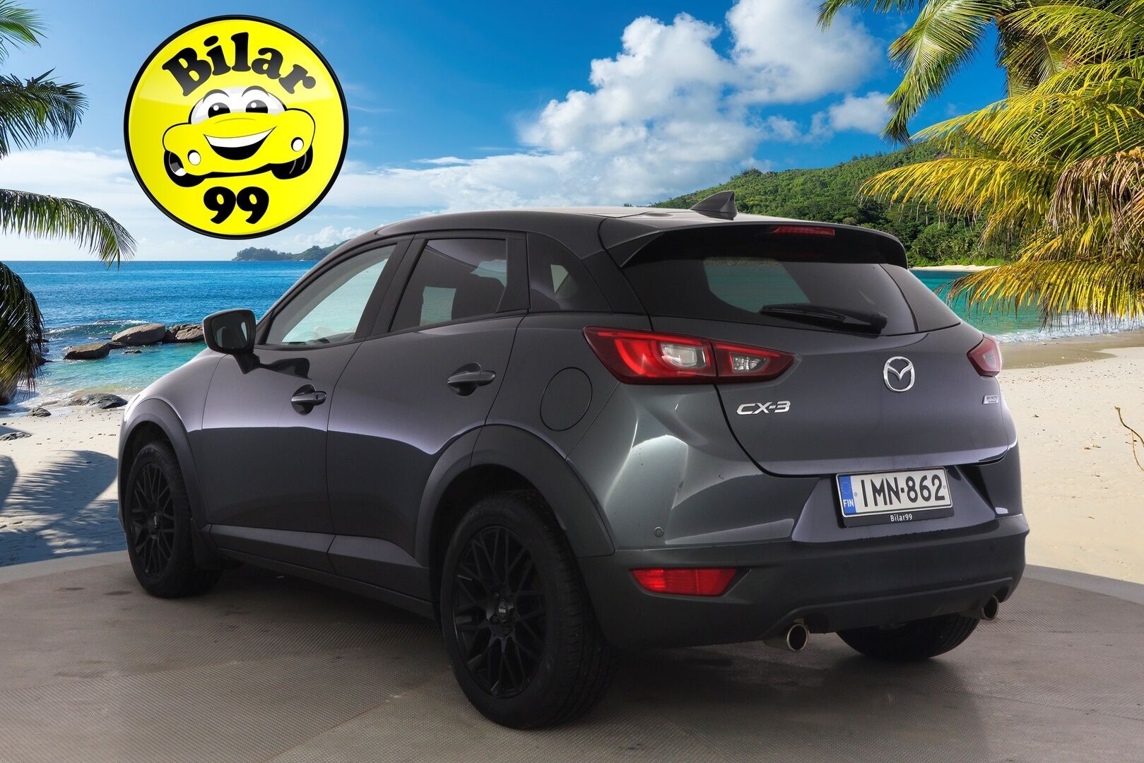 Mazda CX-3 2017 2,0 (120) SKYACTIV-G Optimum 6MT *Suomi-auto / Vakionopeudensäädin / Peruutustutka / Lohkolämmitin* - *Hyvin huollettu / 2x Renkaat & Vanteet / Komeat kesävanteet*