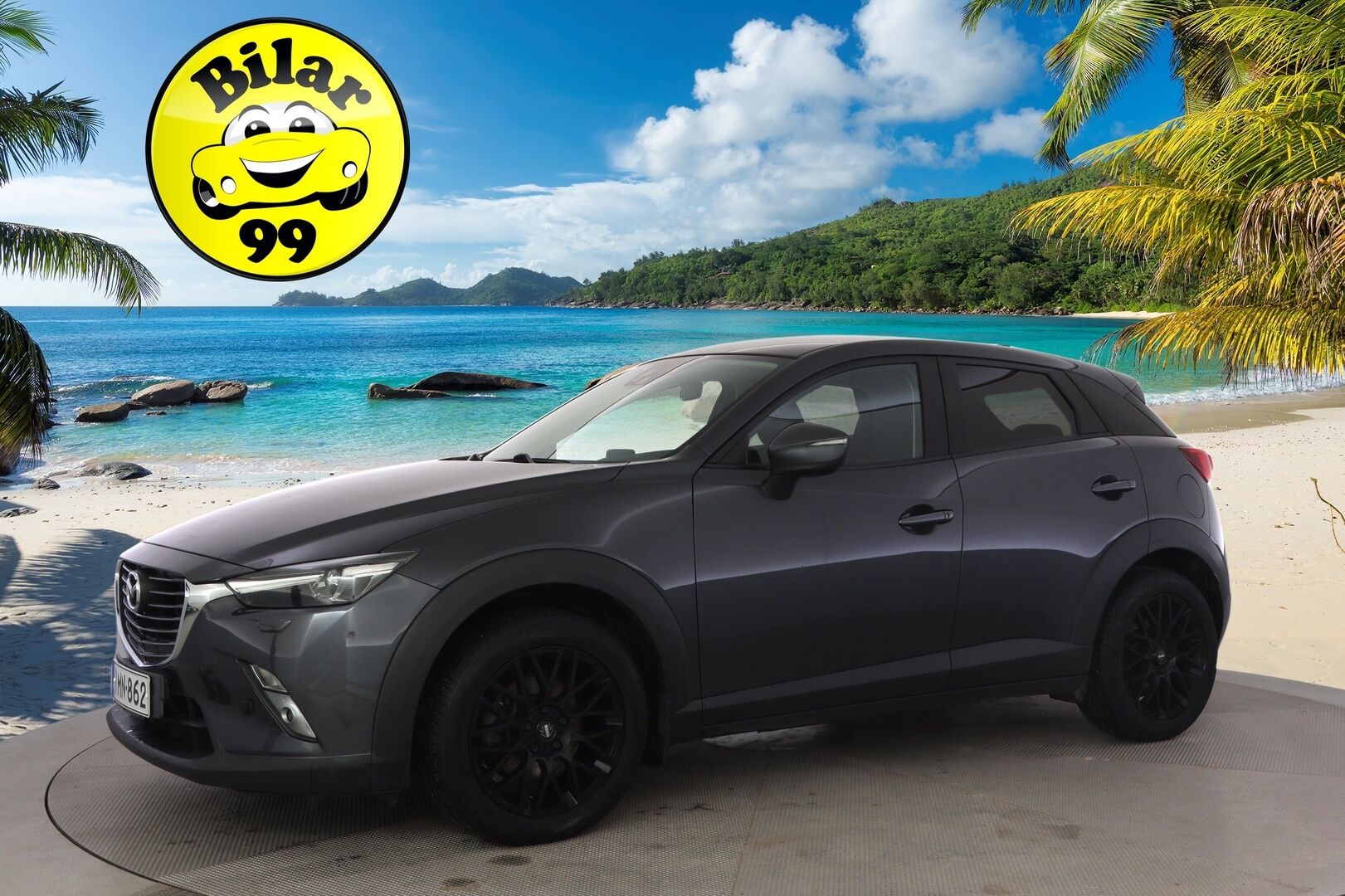Mazda CX-3 2017 2,0 (120) SKYACTIV-G Optimum 6MT *Suomi-auto / Vakionopeudensäädin / Peruutustutka / Lohkolämmitin* - *Hyvin huollettu / 2x Renkaat & Vanteet / Komeat kesävanteet*
