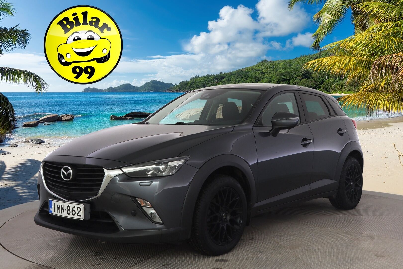 Mazda CX-3 2017 2,0 (120) SKYACTIV-G Optimum 6MT *Suomi-auto / Vakionopeudensäädin / Peruutustutka / Lohkolämmitin* - *Hyvin huollettu / 2x Renkaat & Vanteet / Komeat kesävanteet*