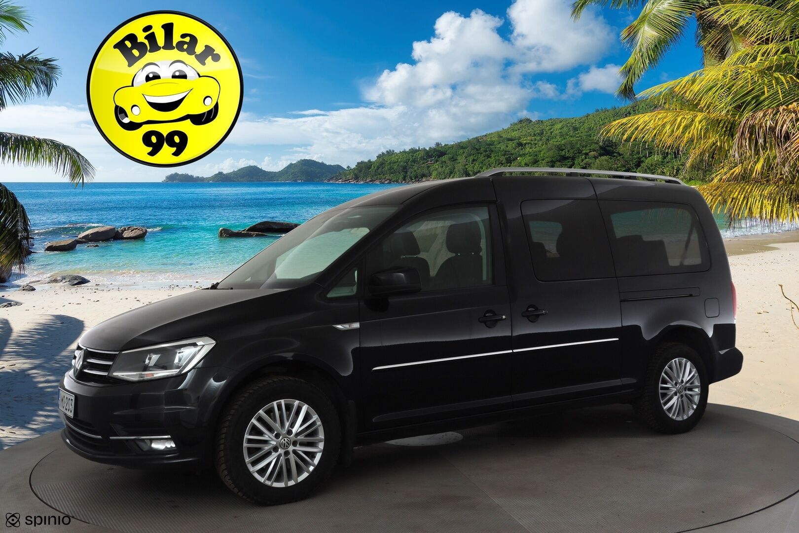 Volkswagen Caddy Maxi 2016 Highline 2,0 TDI 110kW DSG 7-P * Webasto / Xenon / P.tutka / Vakkari / Bluetooth * - Suomi-auto / Kahdet renkaat aluvanteilla 