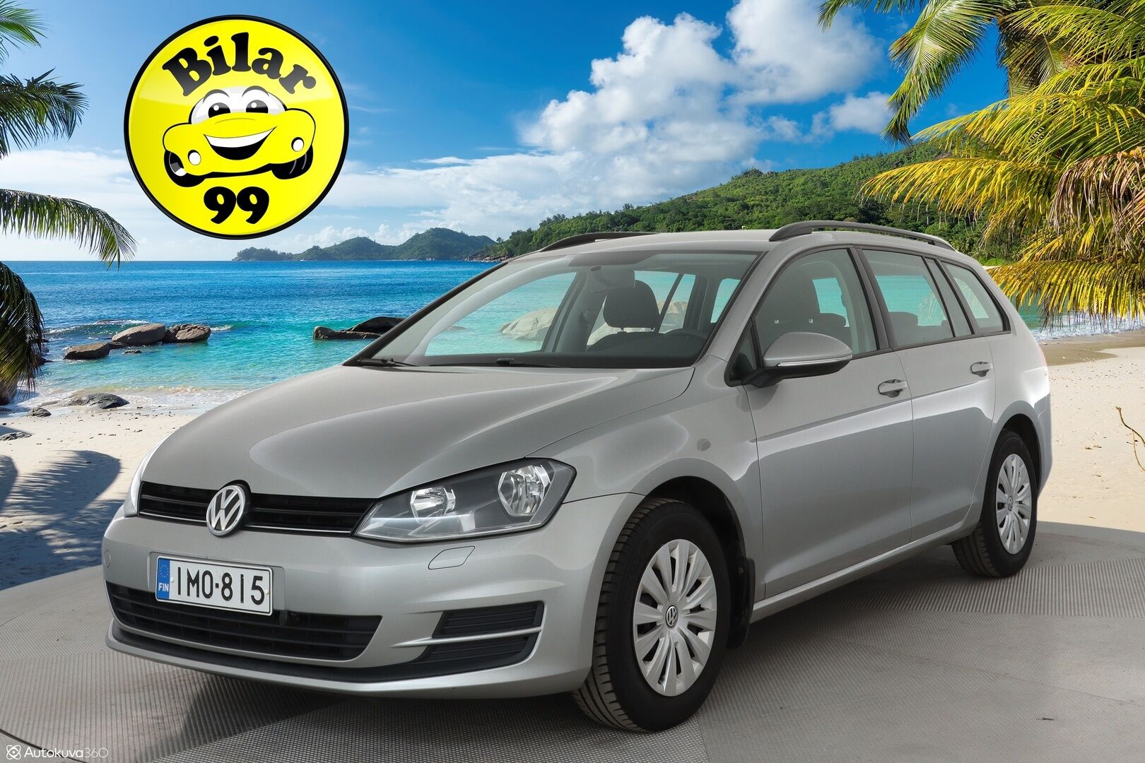 Volkswagen Golf 2016 Variant Trendline 1,2 TSI 63 kW **Suomi-auto / Sisätilanlämmitin / AC / Start-Stop / Auto-Hold 2x Renkaat**