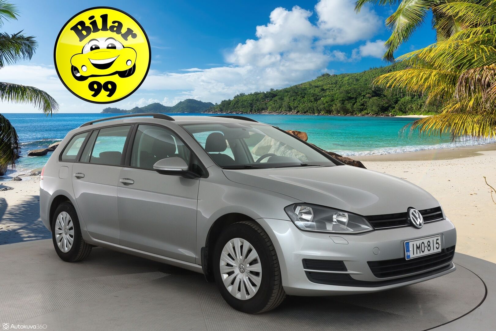 Volkswagen Golf 2016 Variant Trendline 1,2 TSI 63 kW **Suomi-auto / Sisätilanlämmitin / AC / Start-Stop / Auto-Hold 2x Renkaat**