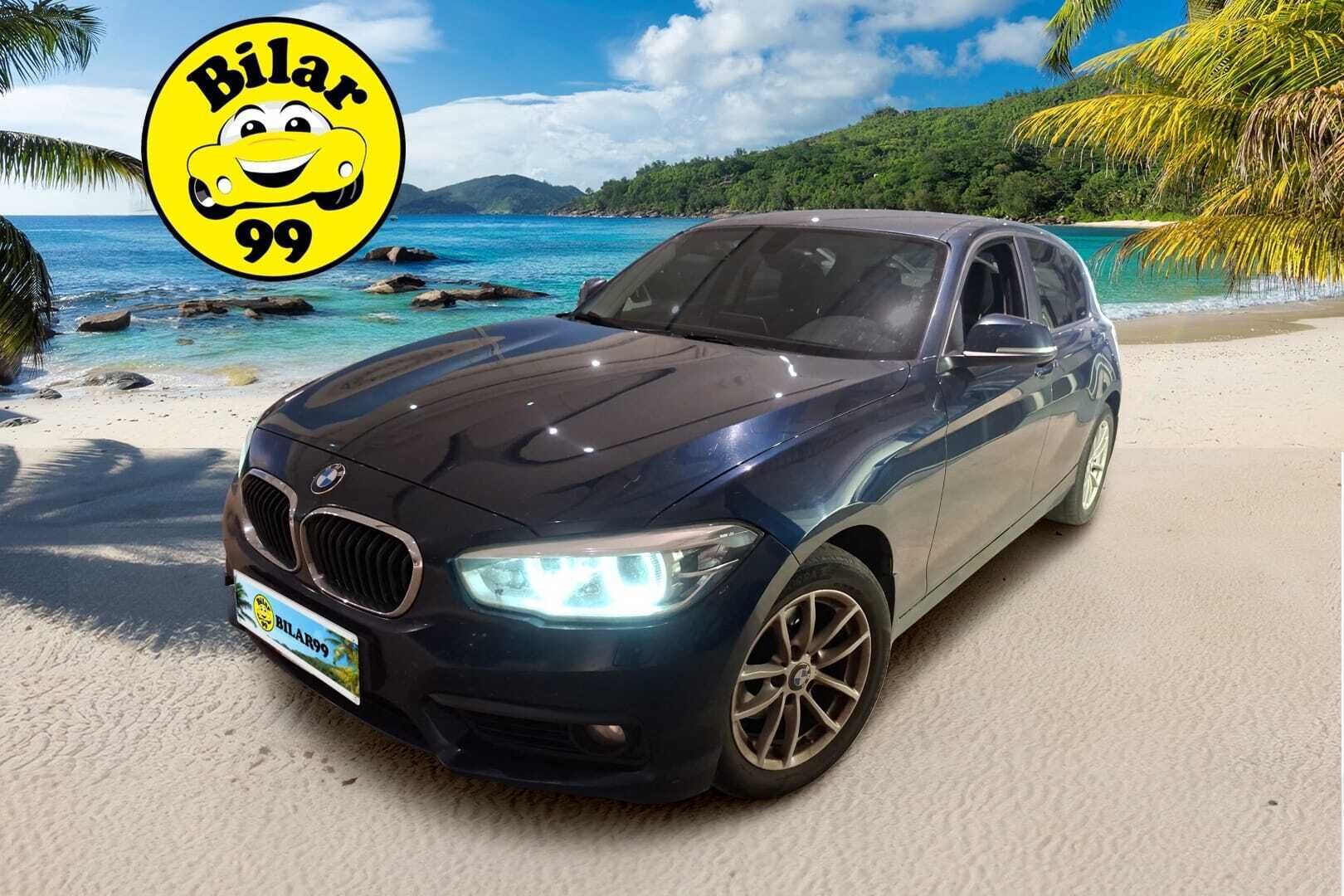 BMW 120 2016 120d xDrive Business - | Suomi-BMW | LED | Sporttipenkit | Lohko | Tutka | 2x Renkaat |