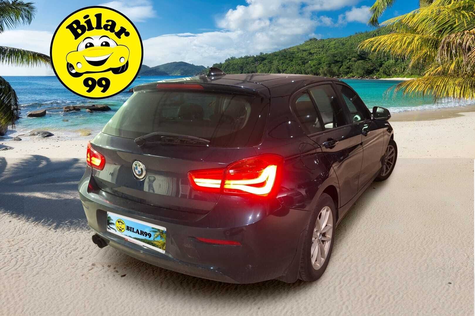 BMW 120 2016 120d xDrive Business - | Suomi-BMW | LED | Sporttipenkit | Lohko | Tutka | 2x Renkaat |