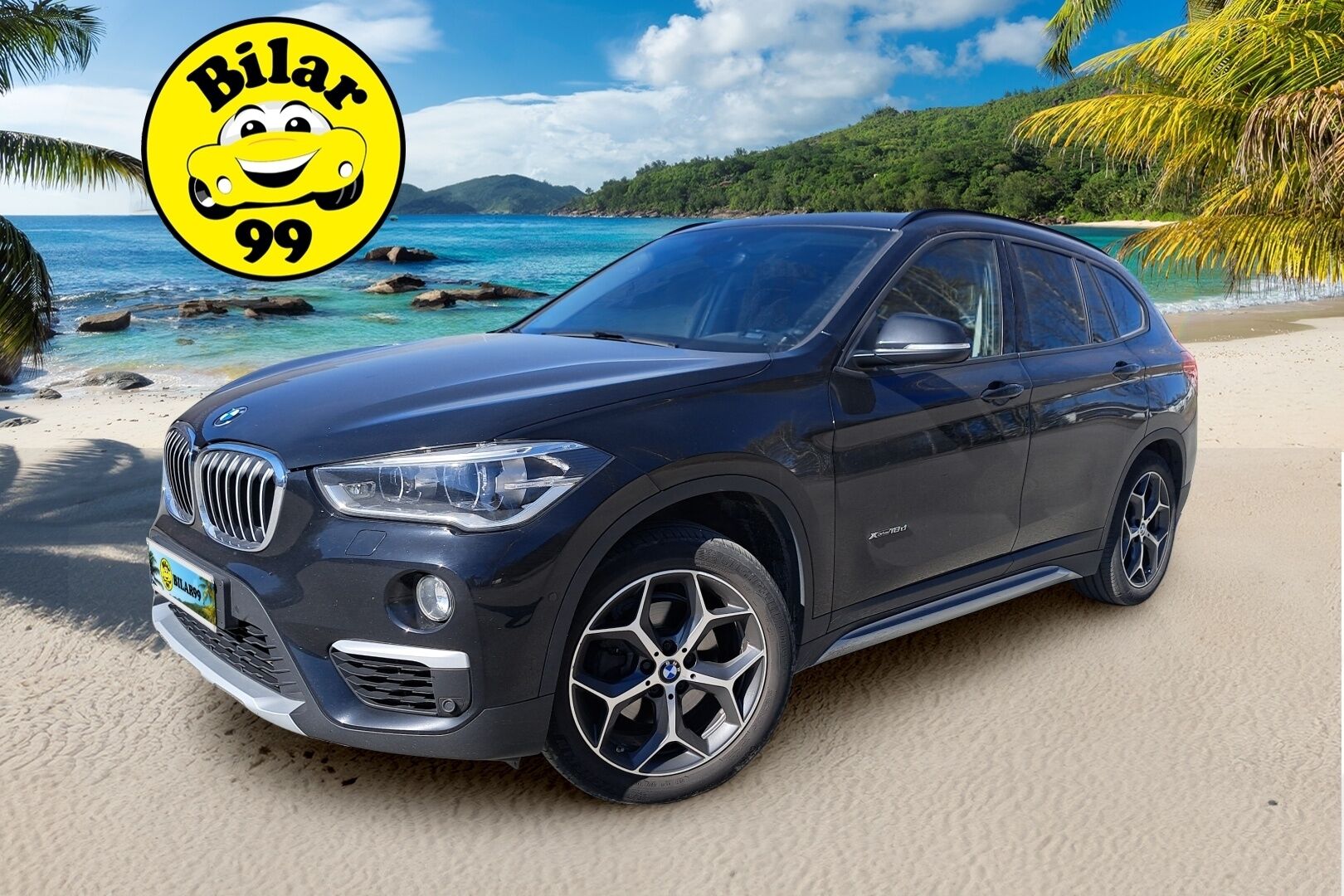BMW X1 2016 F48 xDrive18d A Business xLine *Sporttipenkit / ComfortAccess / P.kamera / Vakkari / Lohkolämmitin / Koukku* - Suomi-auto / Kahdet renkaat aluvanteilla - HULLUT AVAJAISHULINAT KORKOTARJOUS 3,29 %