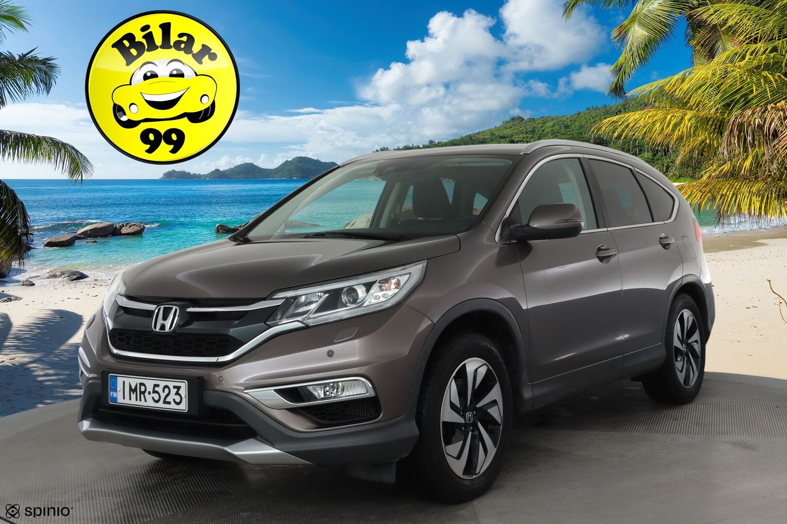 Honda CR-V 2016 1,6 Diesel Lifestyle AT **Vakkari / Lohkolämmitin / P.kamera / Puolinahat / Koukku** - Suomi-auto / Kahdet renkaat aluvanteilla