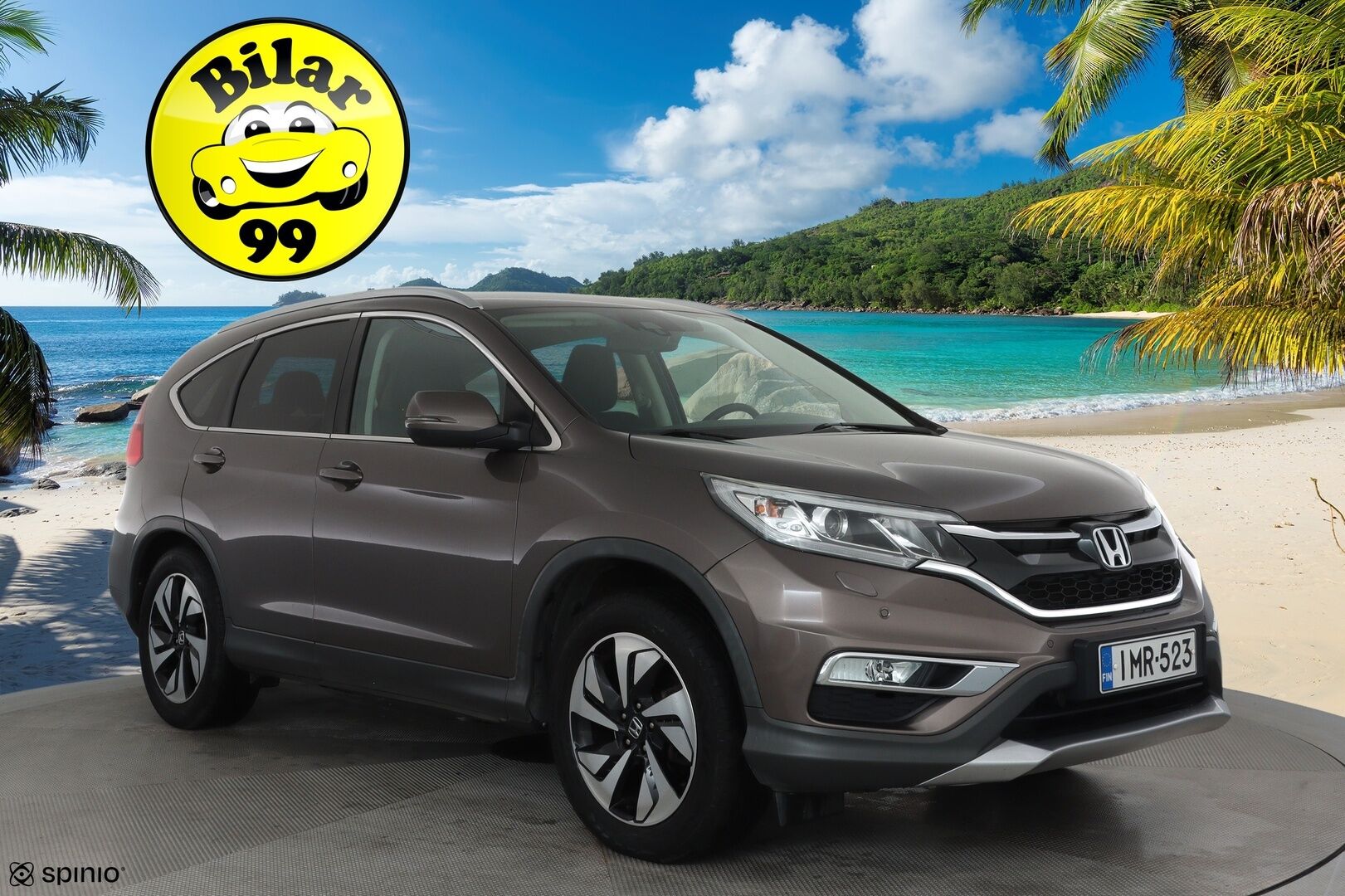Honda CR-V 2016 1,6 Diesel Lifestyle AT **Vakkari / Lohkolämmitin / P.kamera / Puolinahat / Koukku** - Suomi-auto / Kahdet renkaat aluvanteilla