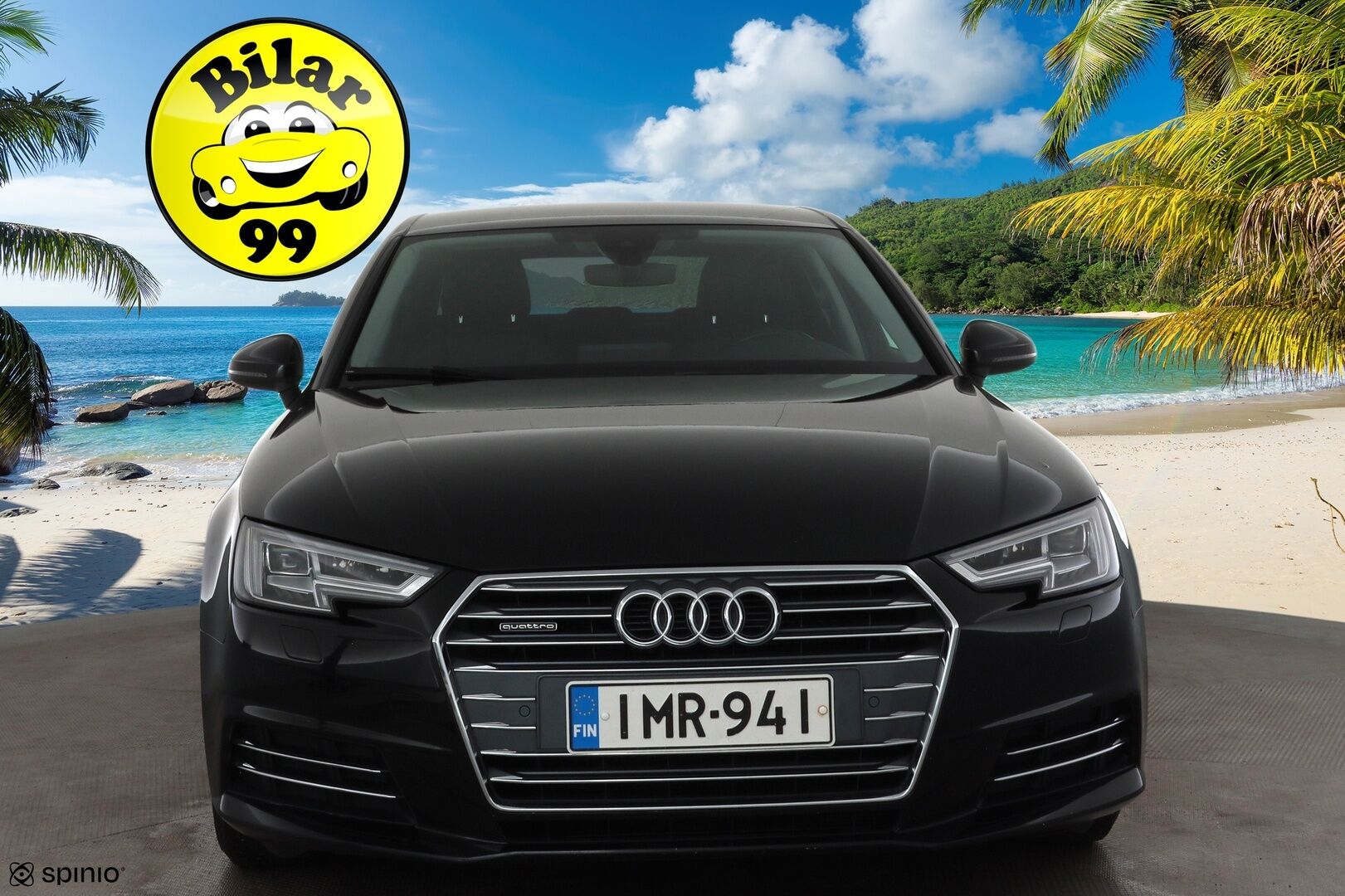 Audi A4 2016 Sedan First Edition Business Sport 2,0 TDI 140 kW quattro S tronic * Webasto / Digimittaristo / Koukku / Sporttinahat * - Suomi-auto 