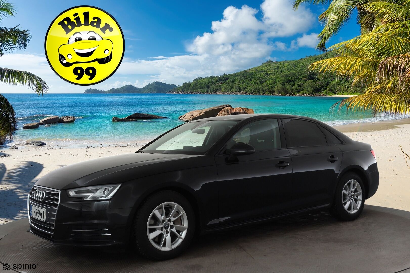 Audi A4 2016 Sedan First Edition Business Sport 2,0 TDI 140 kW quattro S tronic * Webasto / Koukku / Navi / Sporttinahat * - Suomi-auto 