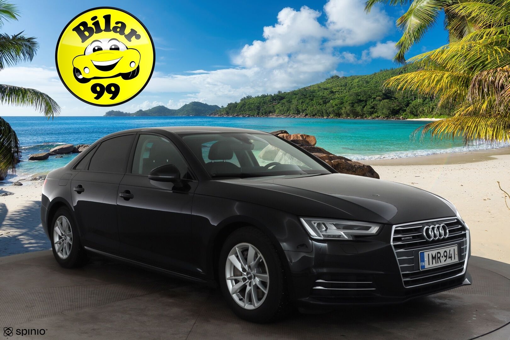 Audi A4 2016 Sedan First Edition Business Sport 2,0 TDI 140 kW quattro S tronic * Webasto / Digimittaristo / Koukku / Sporttinahat * - Suomi-auto 