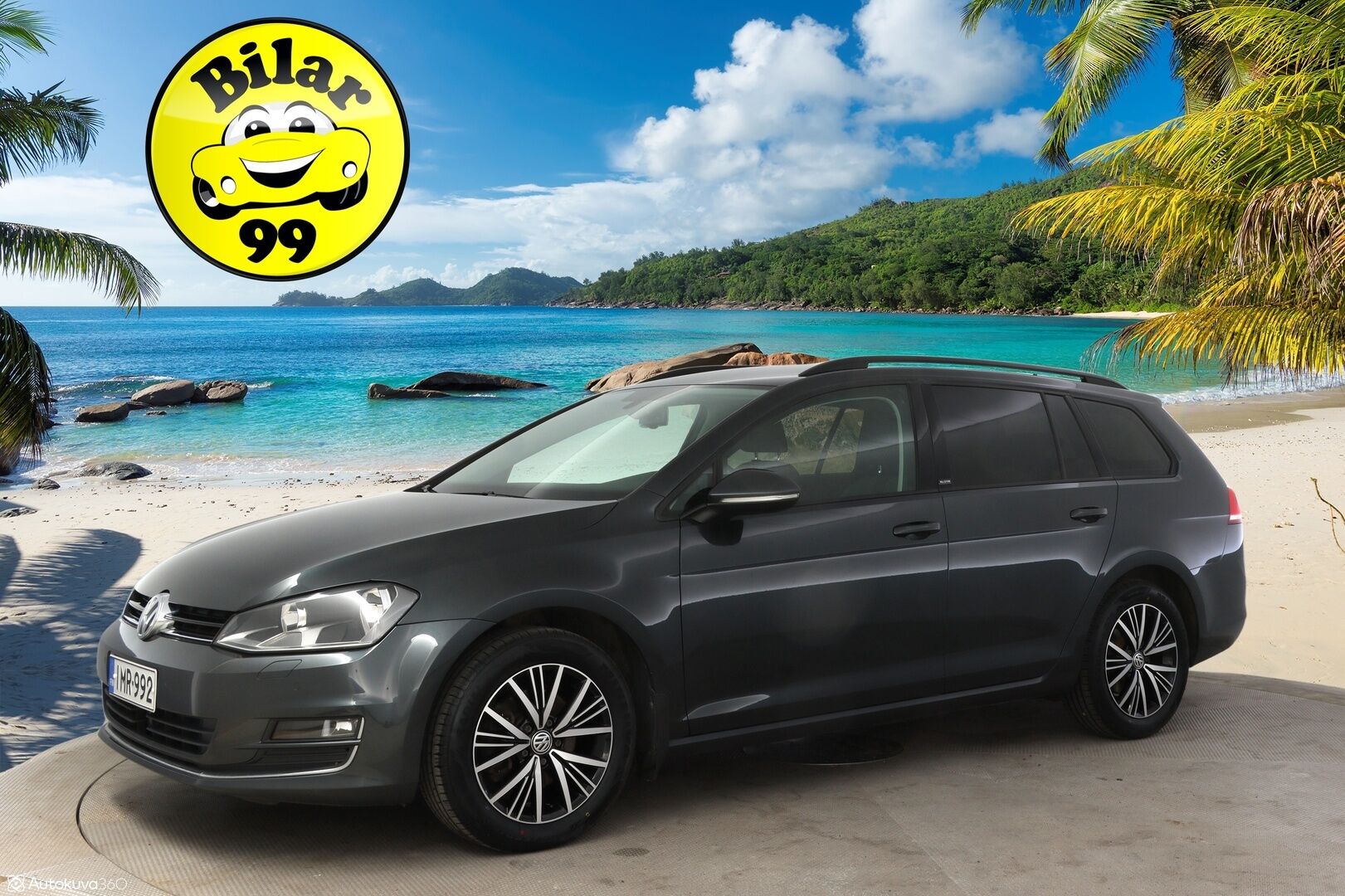 Volkswagen Golf 2016 Variant Allstar 1,4 TSI 92 kW (125 hv) DSG-automaatti * Adapt.vakkari / Webasto / Suomi-auto / Apple CarPlay / Tutkat * - * Hyvin huollettu / 2-renkaat ja vanteet ** 