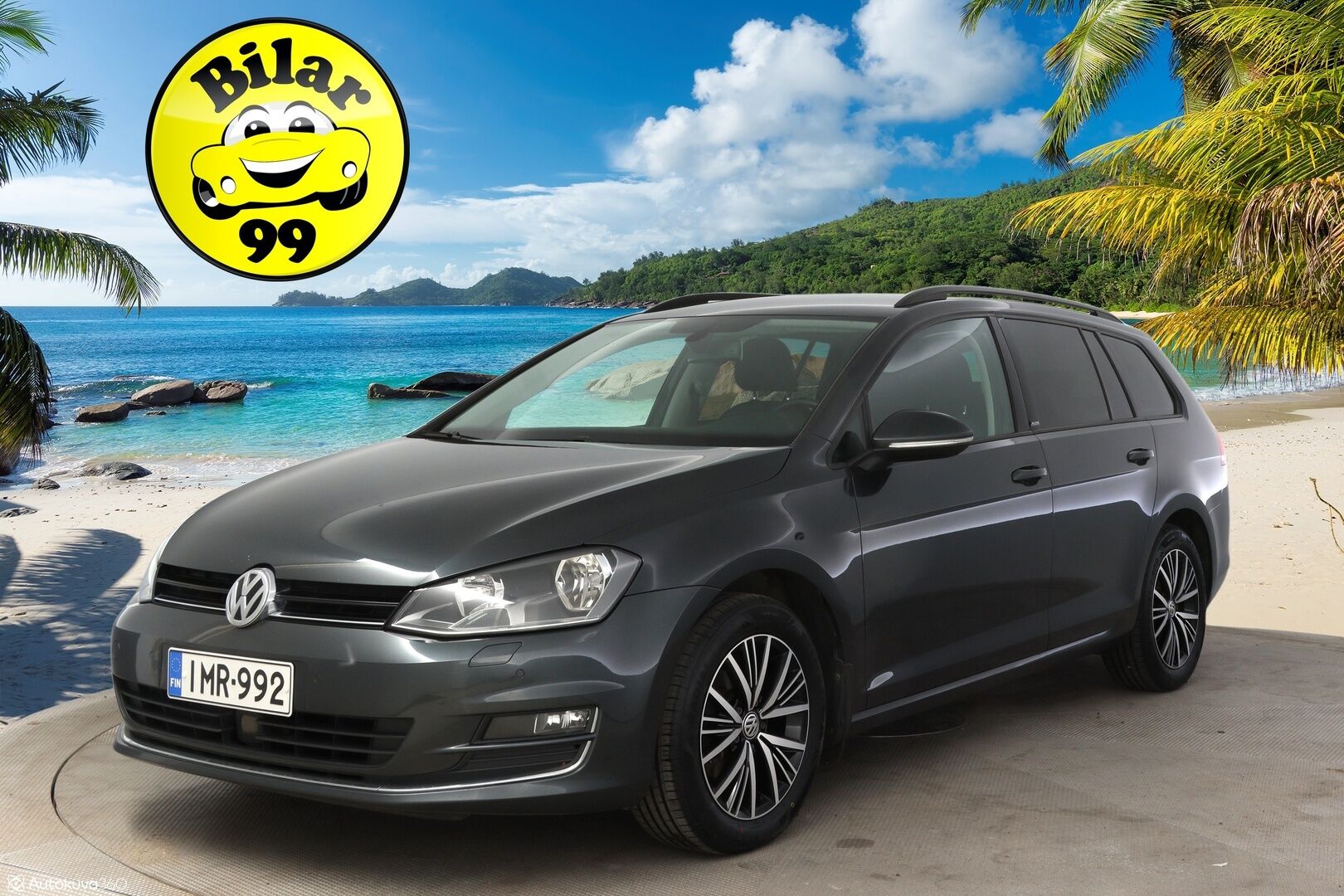 Volkswagen Golf 2016 Variant Allstar 1,4 TSI 92 kW (125 hv) DSG-automaatti * Adapt.vakkari / Webasto / Suomi-auto / Apple CarPlay / Tutkat * - * Hyvin huollettu / 2-renkaat ja vanteet ** 