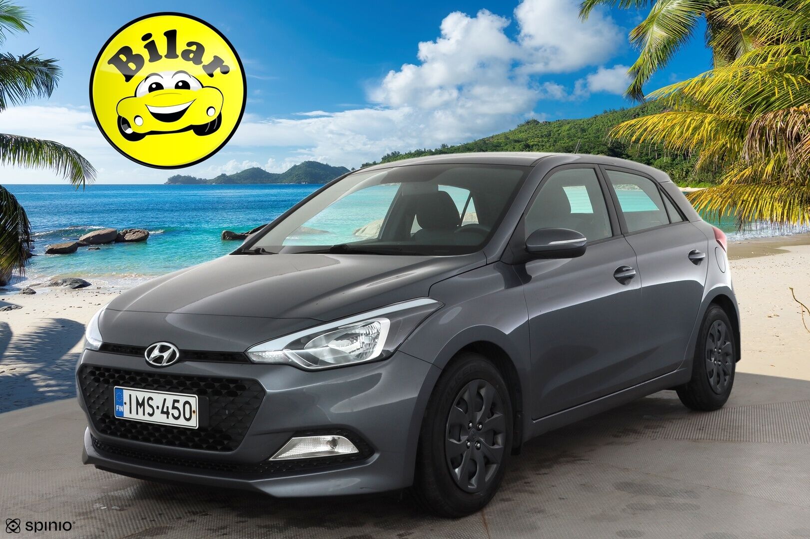 Hyundai i20 5d 2018 1,2 5MT ISG fresh - | Ratinlämmitys | Bluetooth | Ilmastointi | Facelift | Sähköpeilit | Kahdet renkaat | 1-om Suomi-auto |