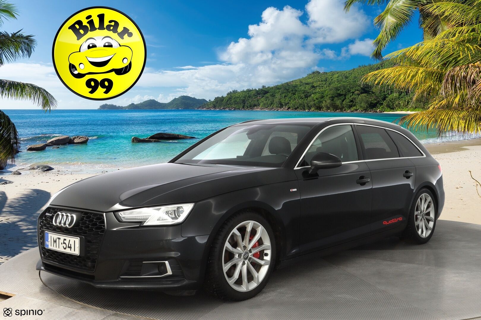 Audi A4 2016 Avant Business Sport 2,0 TDI 140 kW quattro S tronic *Webasto / ACC / S-Line* - Kahdet vanteet / S-Line / Neliveto - HULLU BLACKWEEK KORKOTARJOUS 2,49%